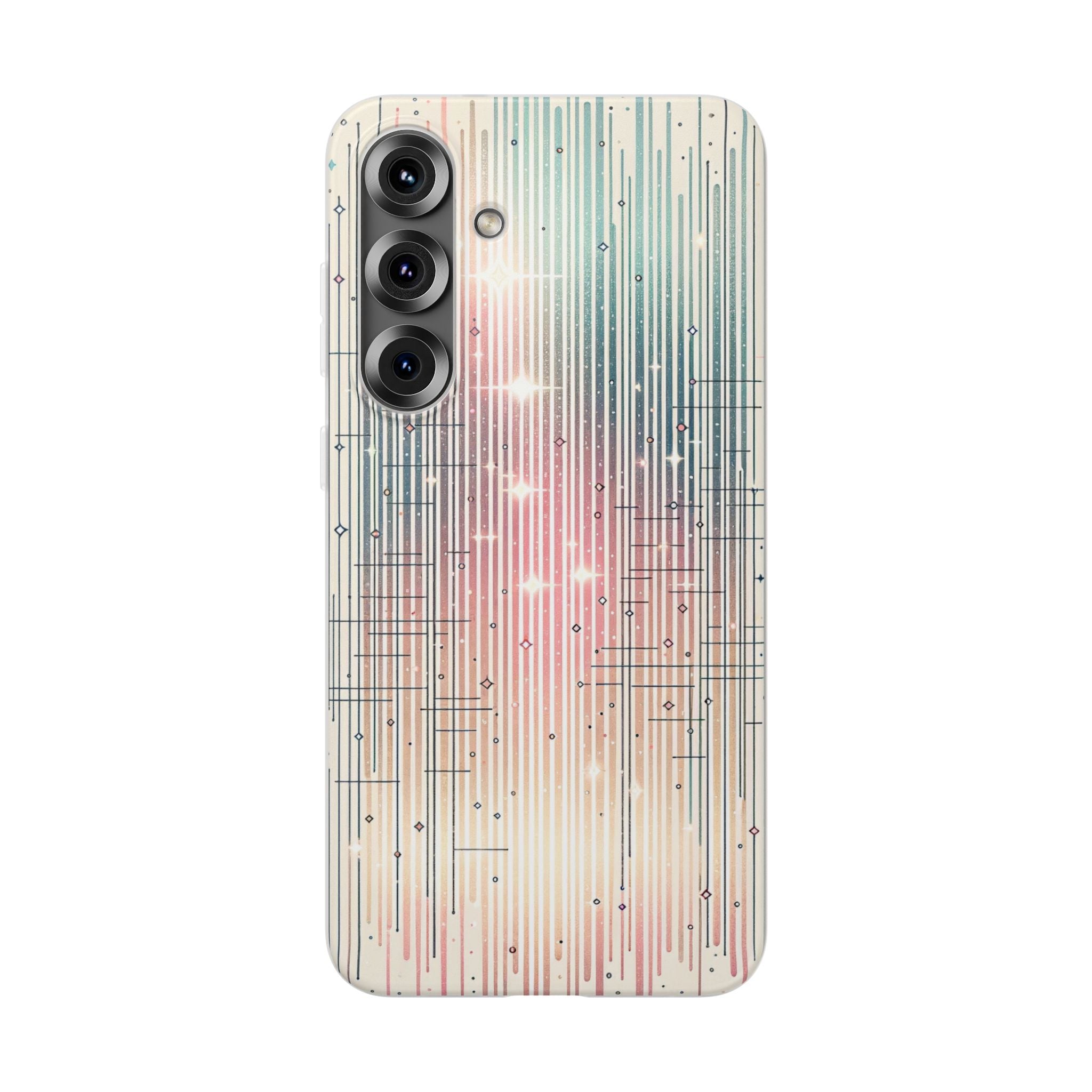 Pastel Lines- Flexi Case (Samsung only)