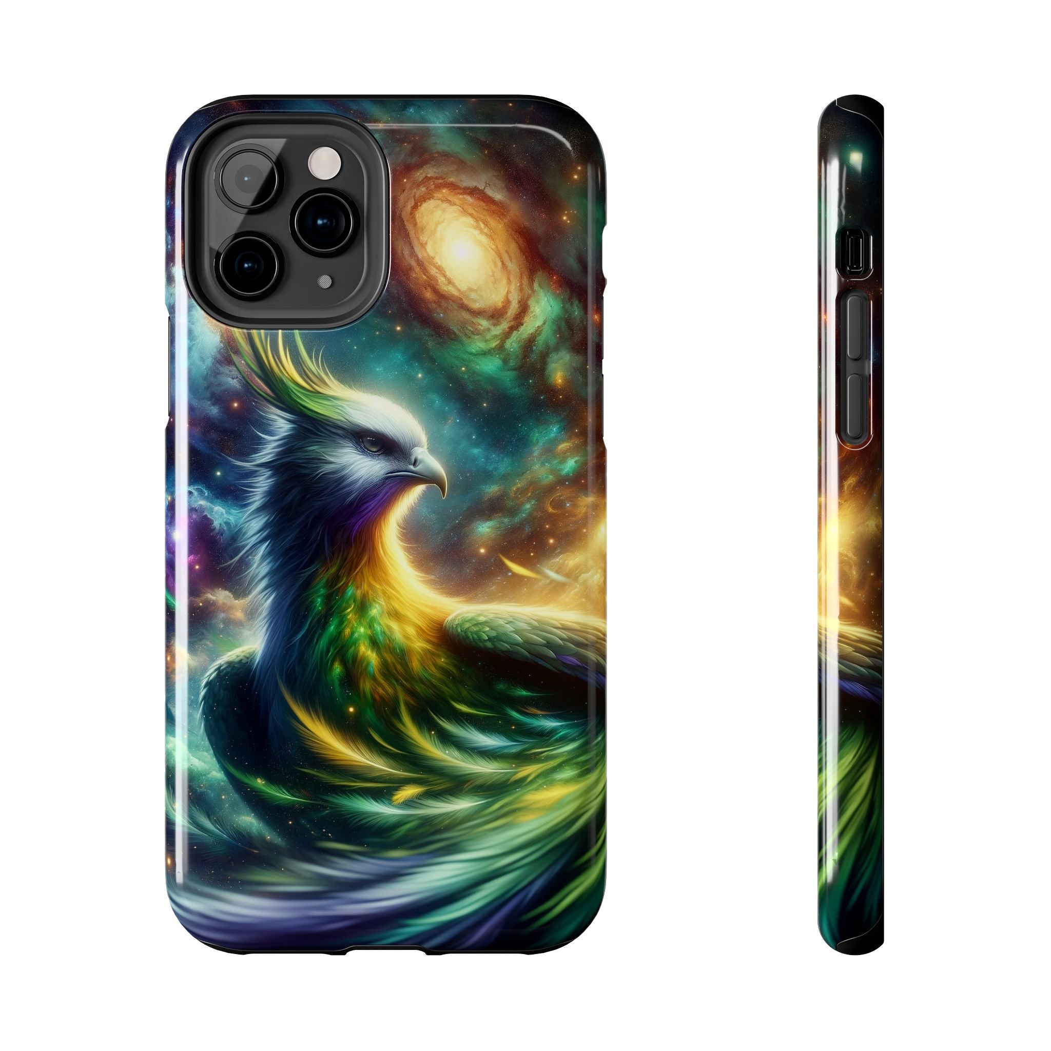 Phone Cases - Green Phoenix Design