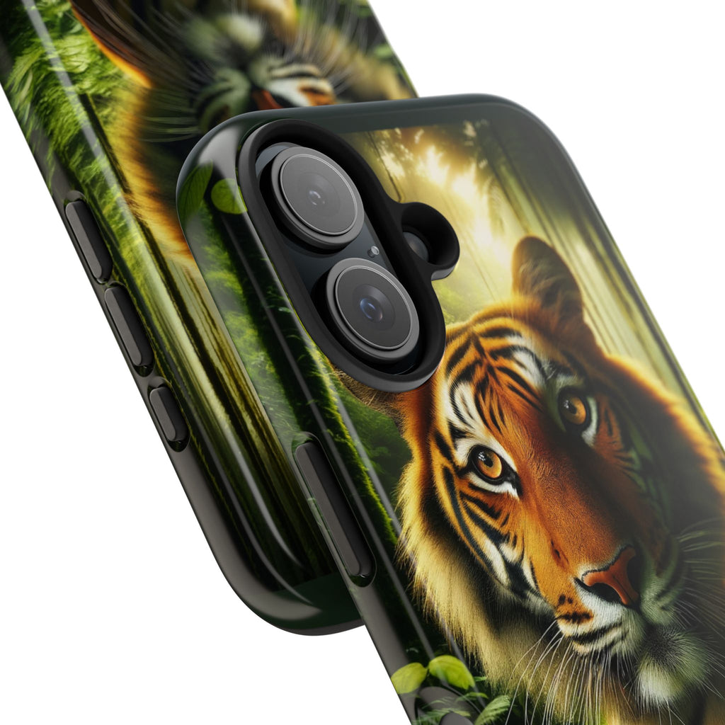 Curious Tiger - Tough Phone Case