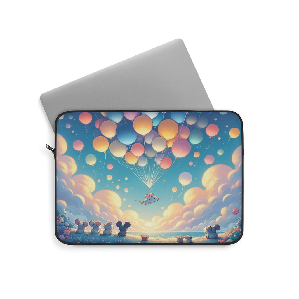 Mice and balloons - Laptop Sleeve