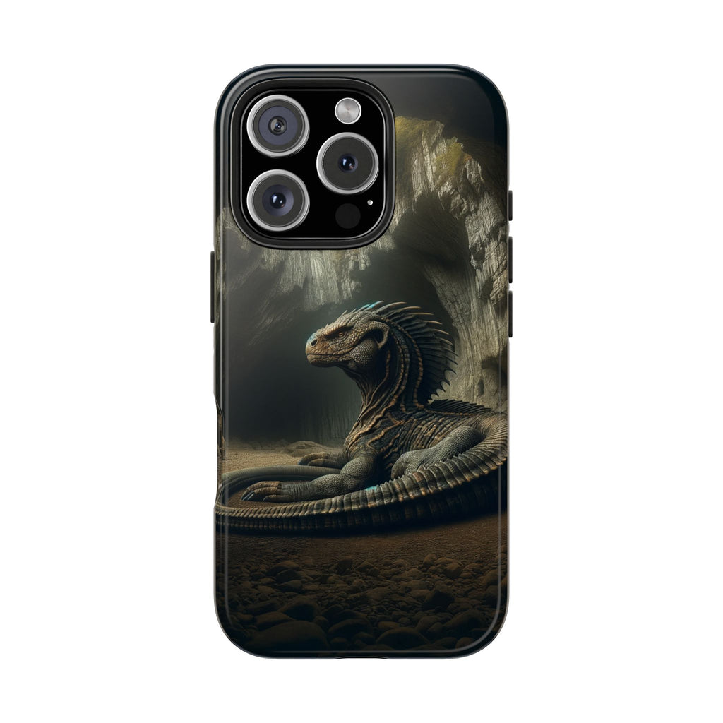 Basilisk in a cave - Tough Phone Case