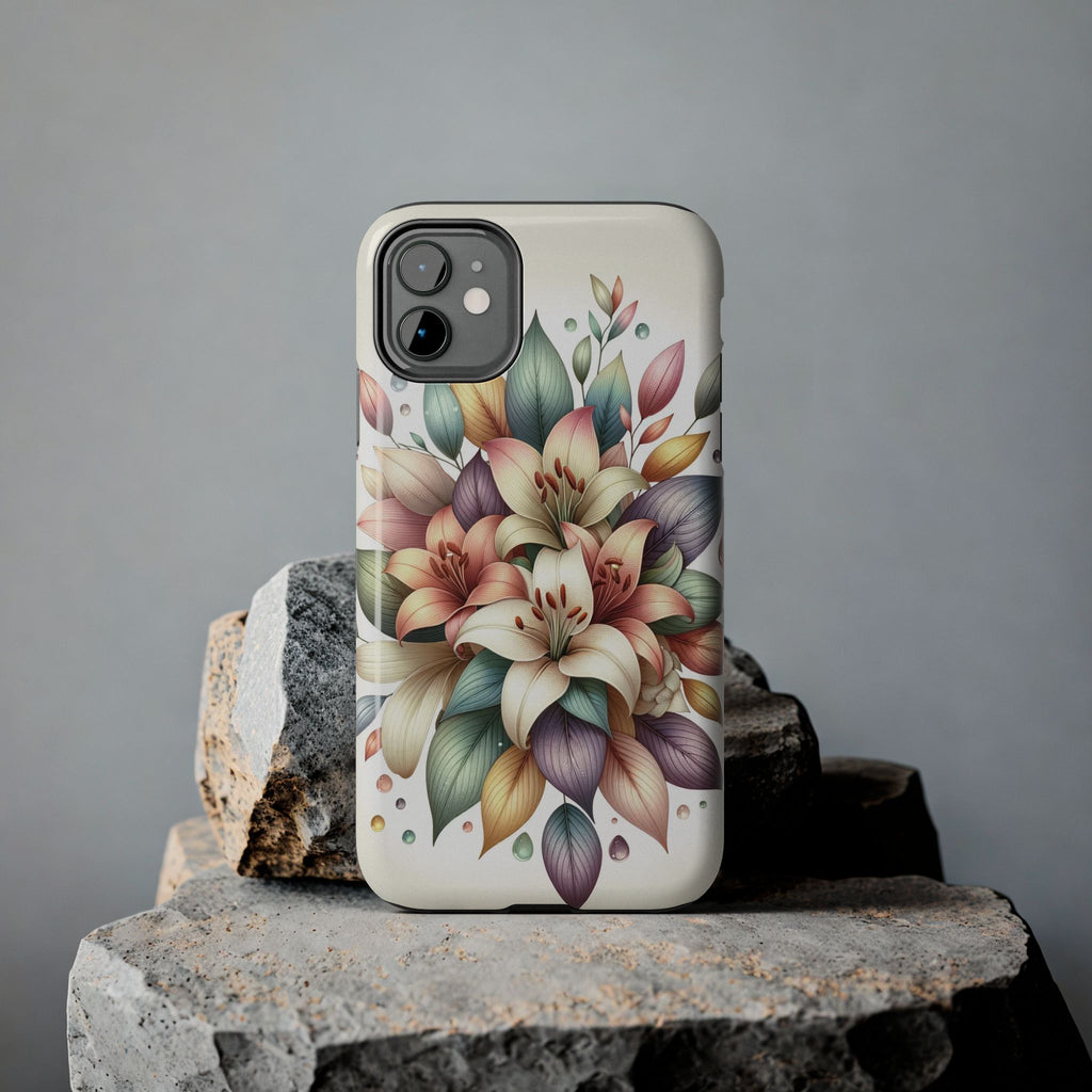 Phone Cases - Beautiful Lily Bouquet Design