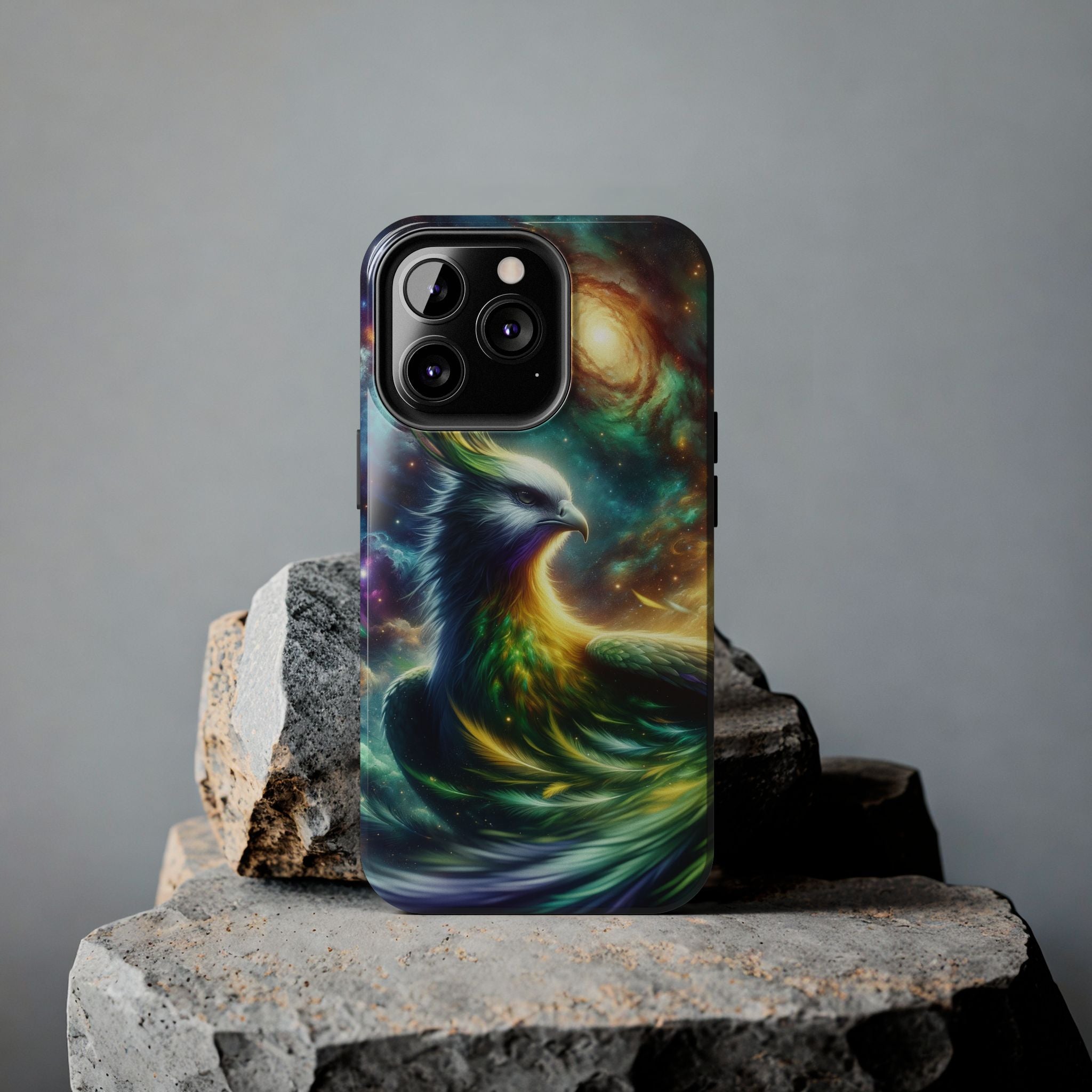 Phone Cases - Green Phoenix Design