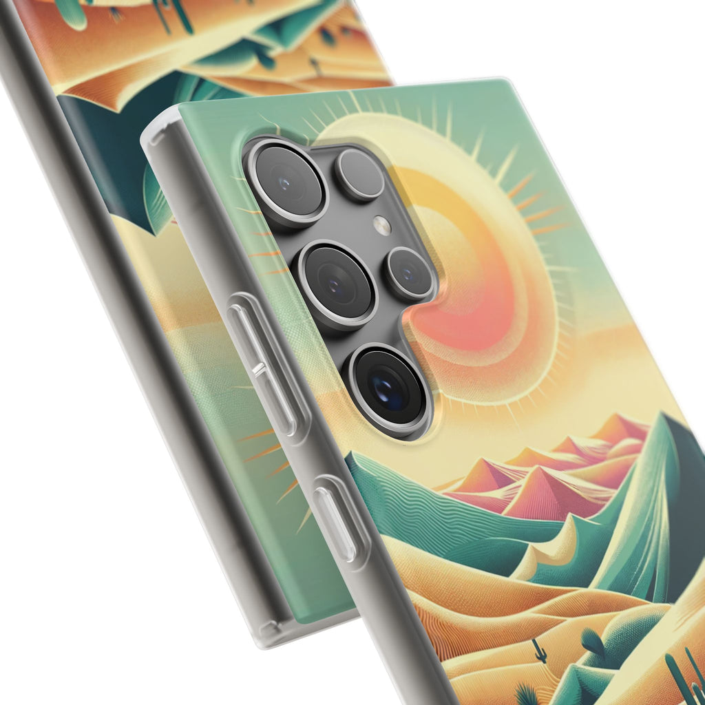 Iguana in the desert - Flexi Case (Samsung only)