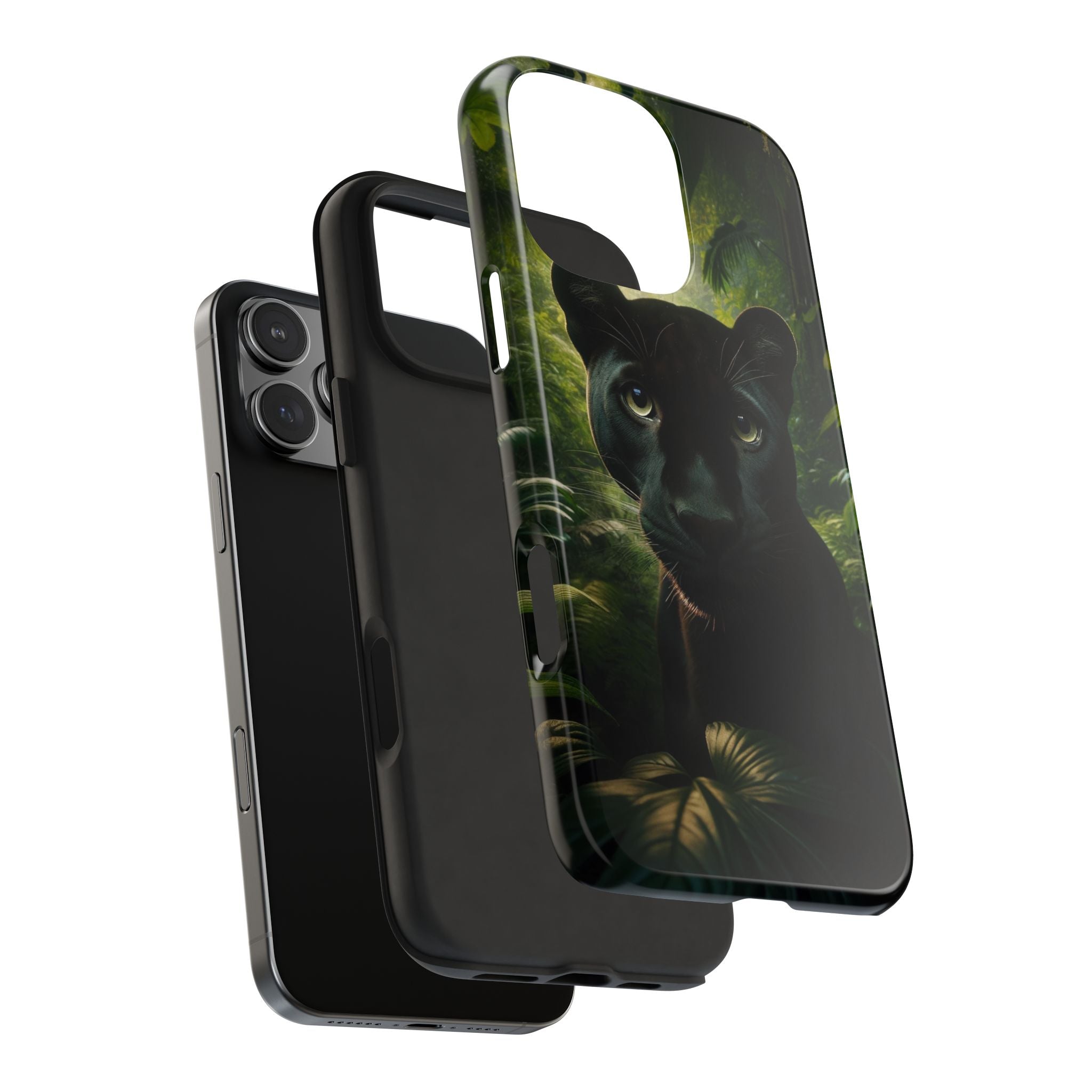 Curious black panther - Tough Phone Case