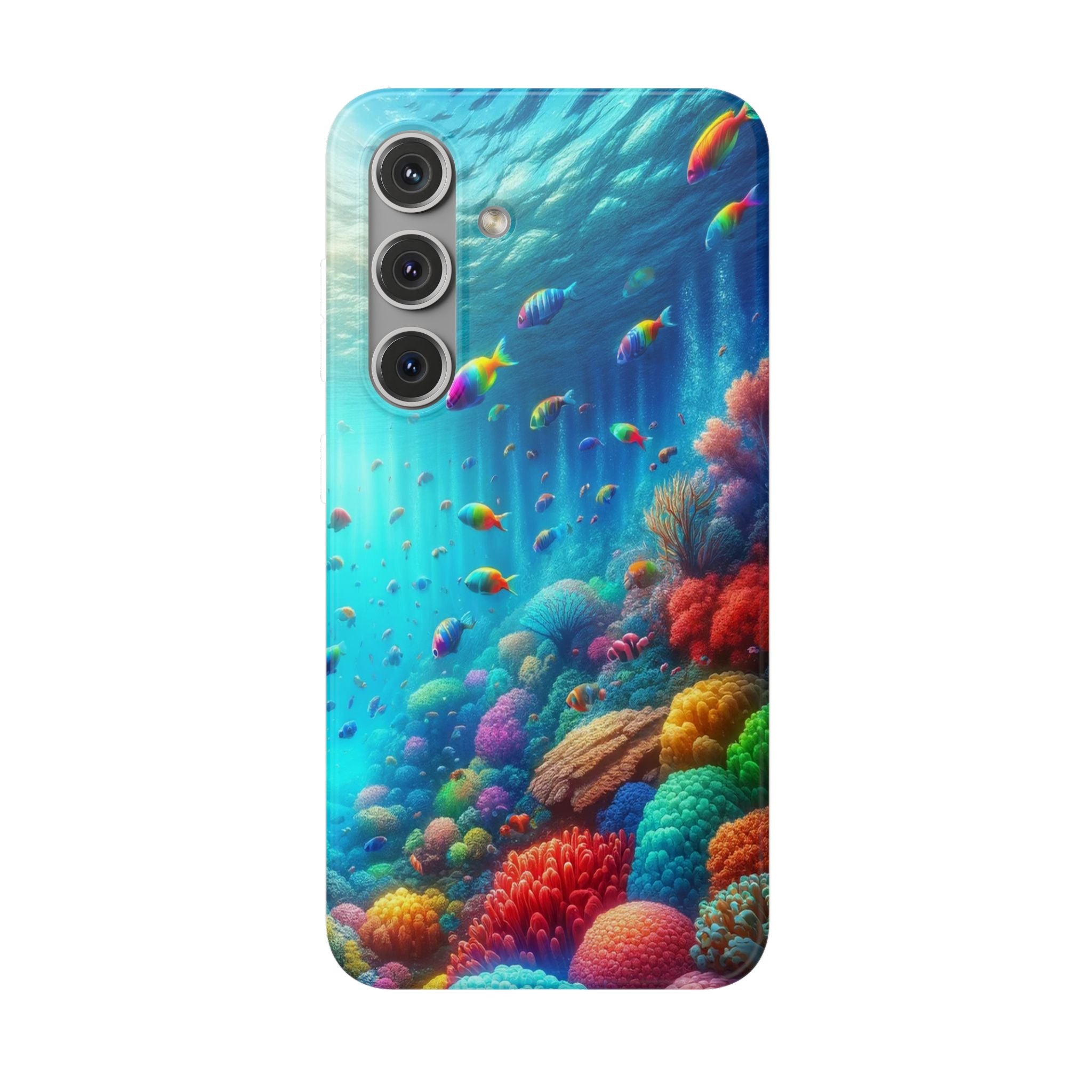 Colourful fish - Flexi Case (Samsung only)