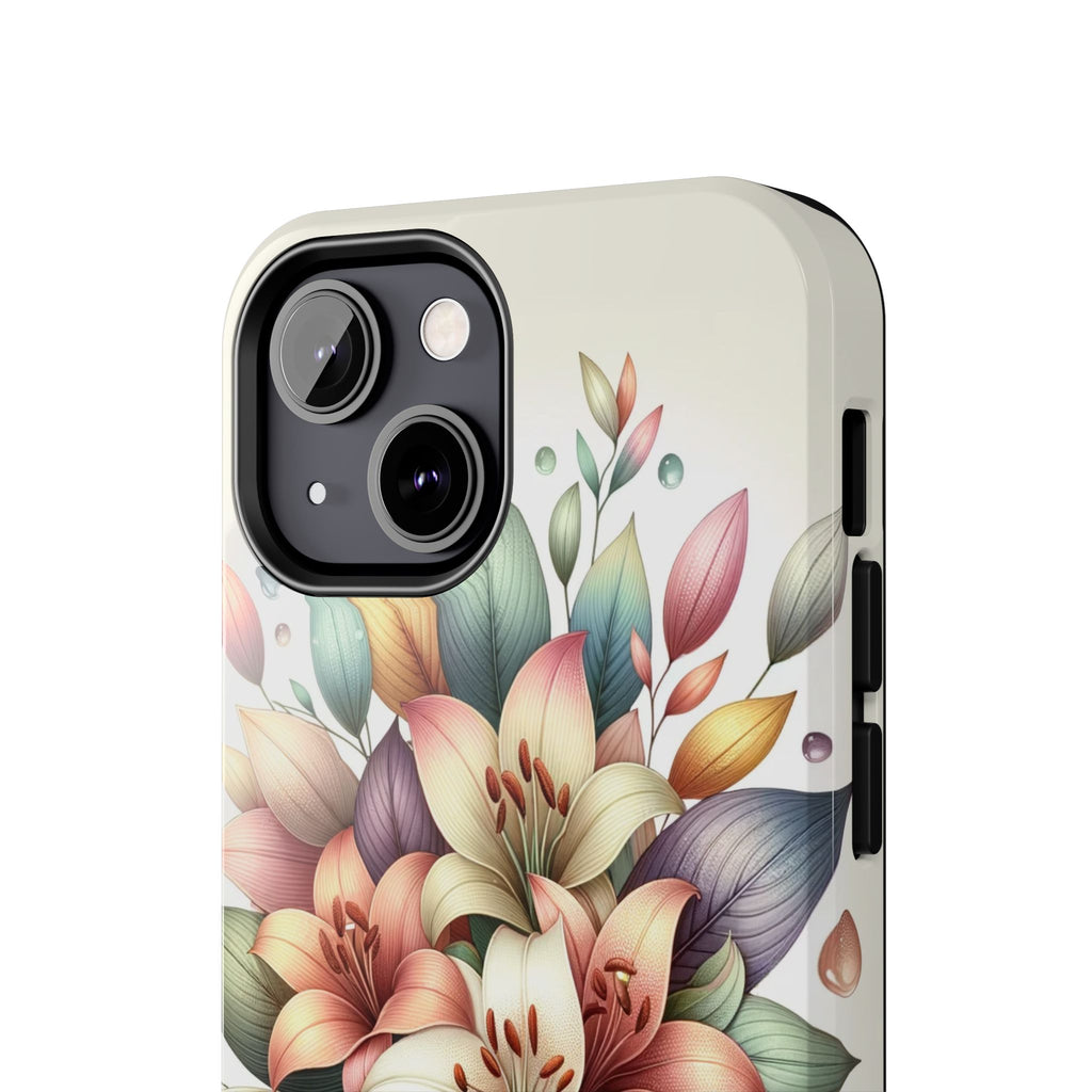 Phone Cases - Beautiful Lily Bouquet Design