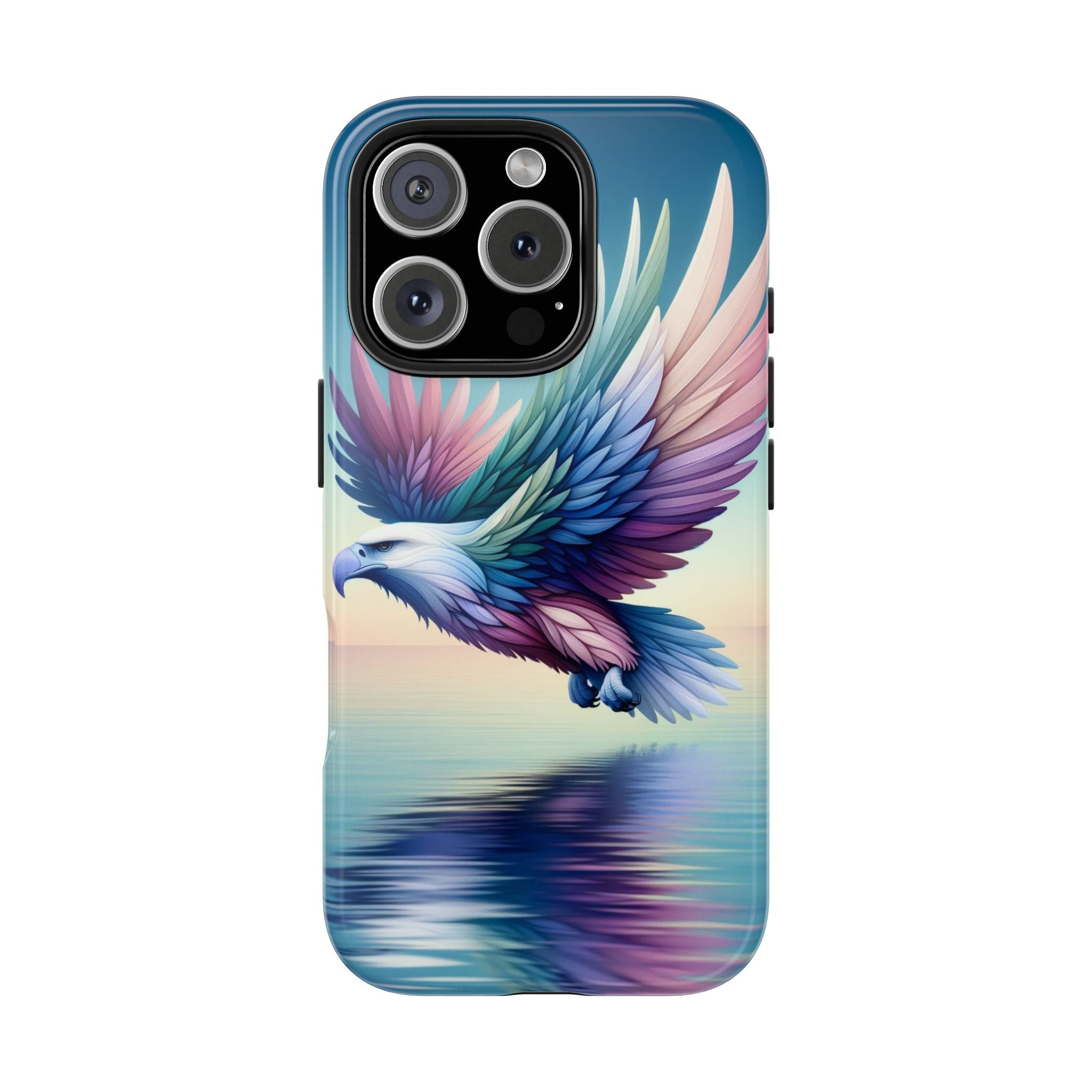 Eagle with colourful feathers - Tough Phone Case