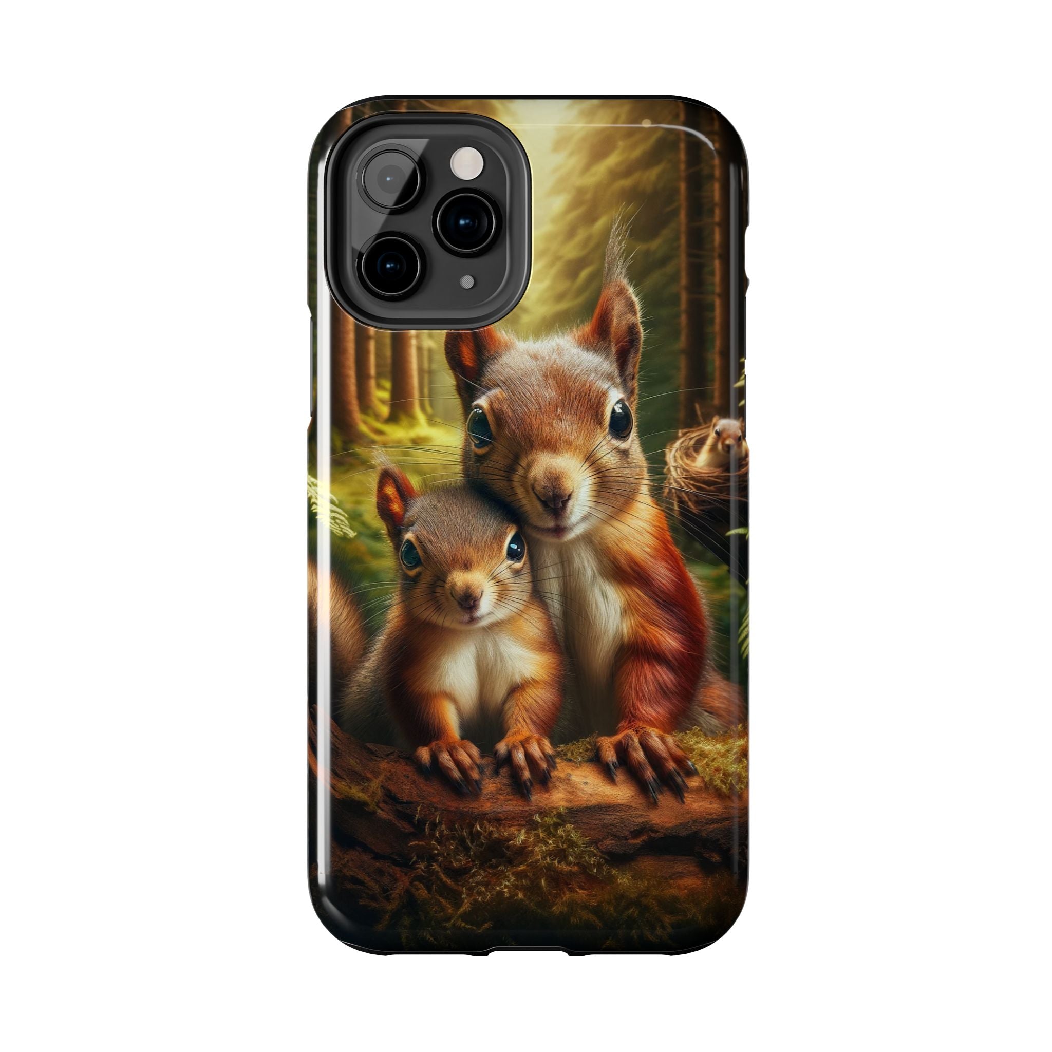 Two squirrels - Tough Phone Case