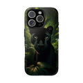 Curious black panther - Tough Phone Case