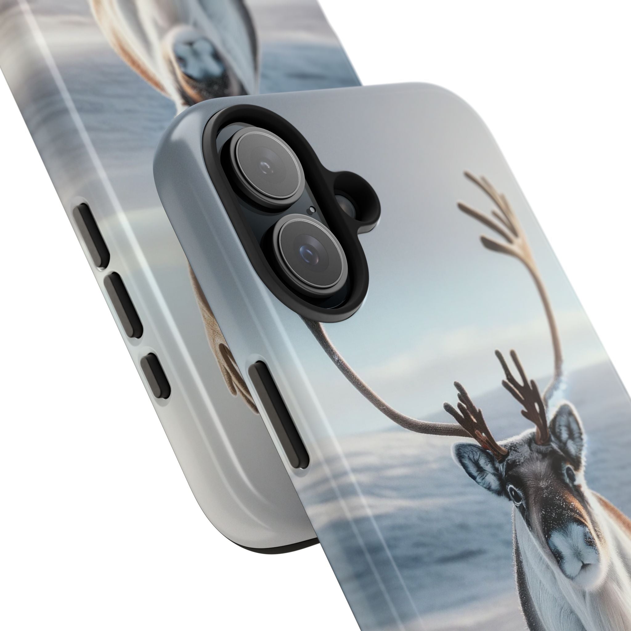 Phone Cases - Curious Reindeer Design
