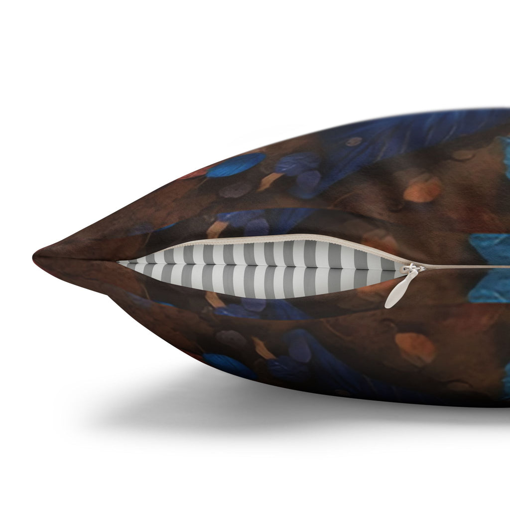 Magical leaves, pastel coloured - Suede Square Pillowcase