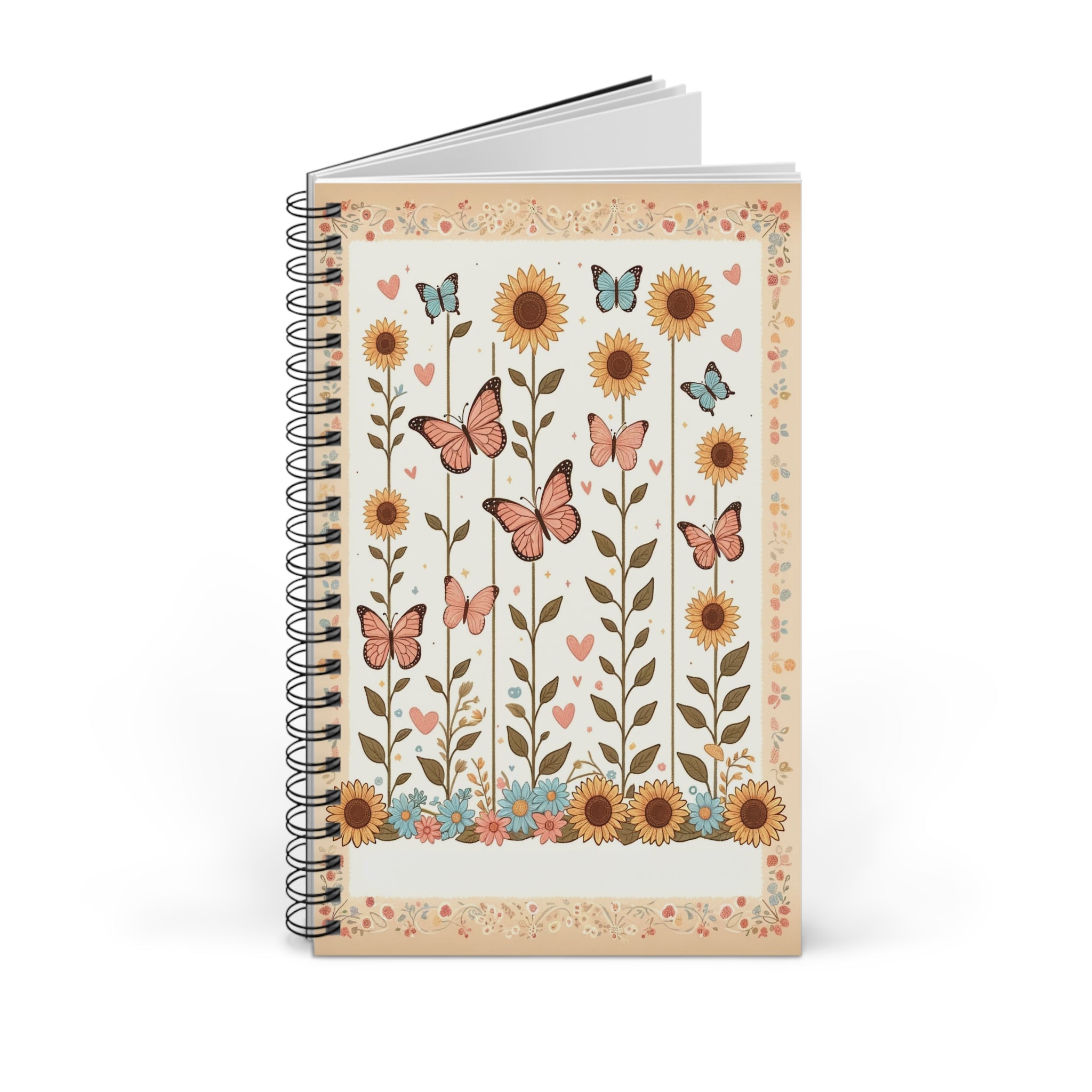 Butterflies and Sunflowers - Spiral Journal (EU)