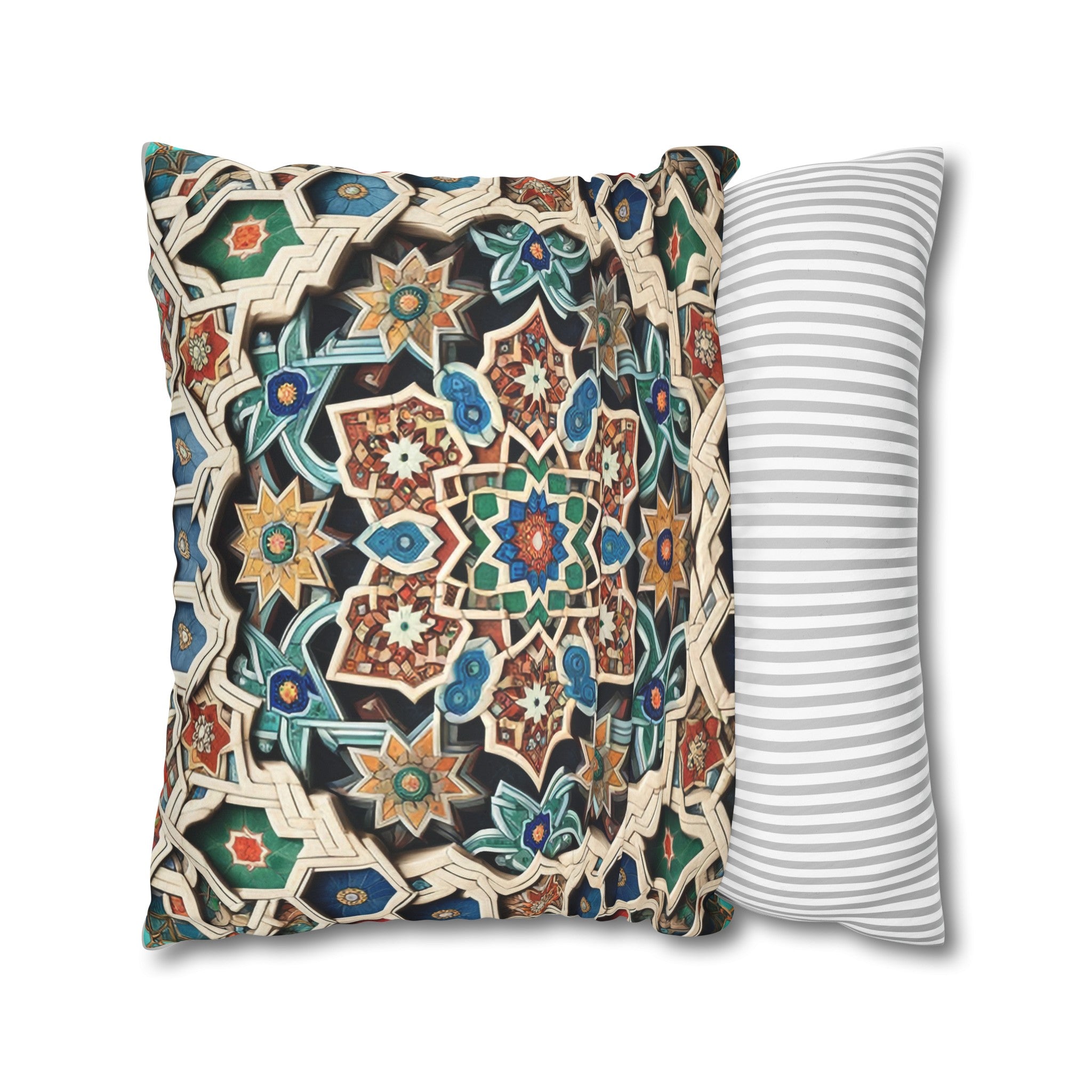 Persian Art (1) - Suede Square Pillowcase