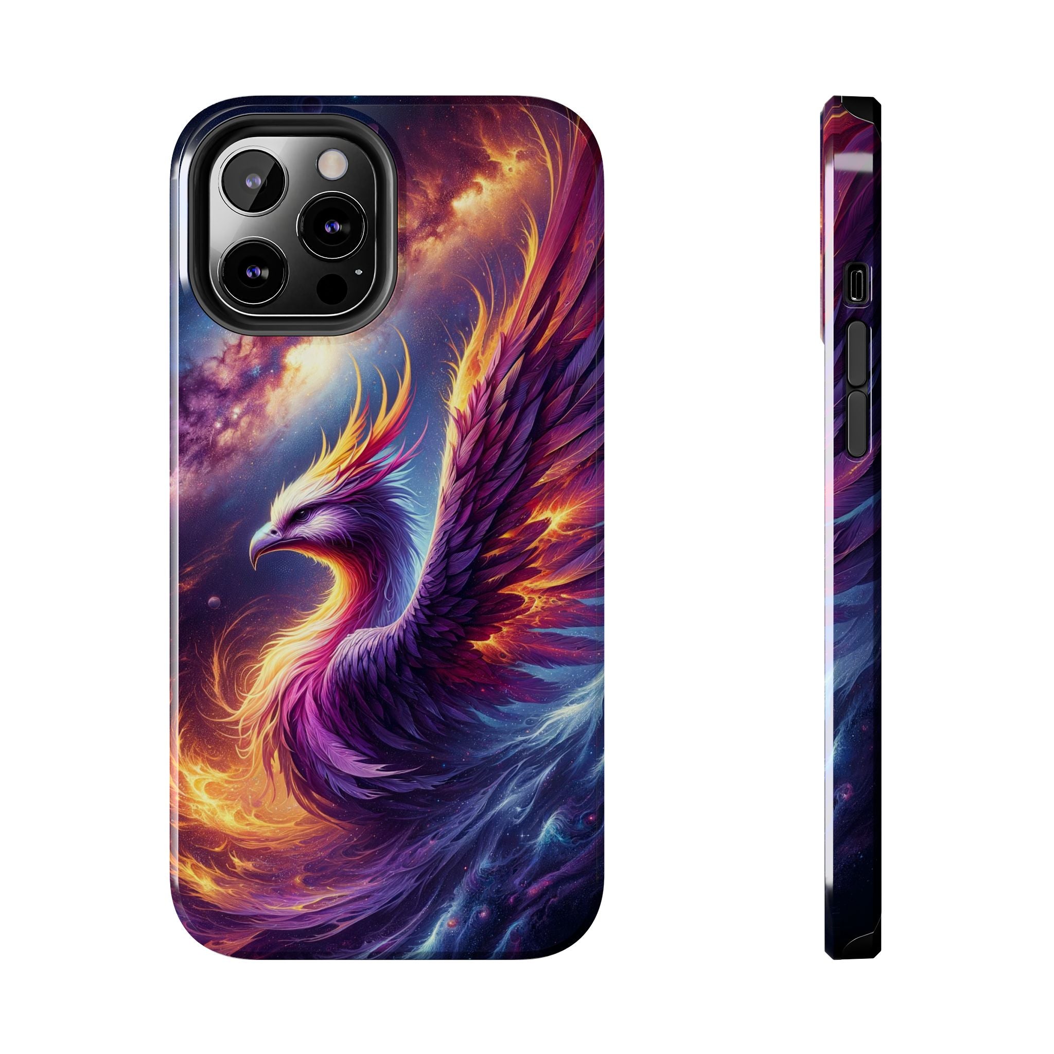 Purple Phoenix Phone Case