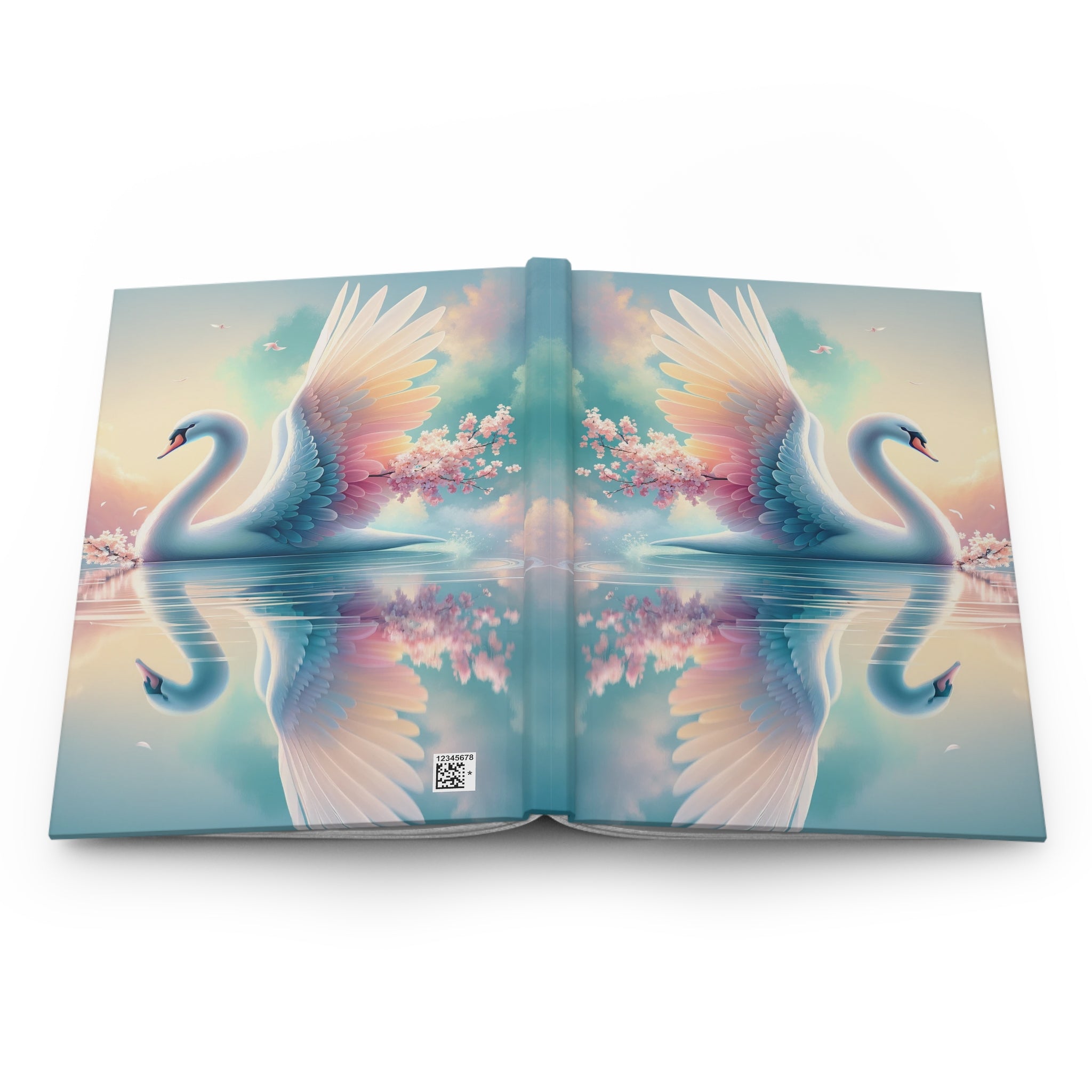 Swan - Hardcover Notebook