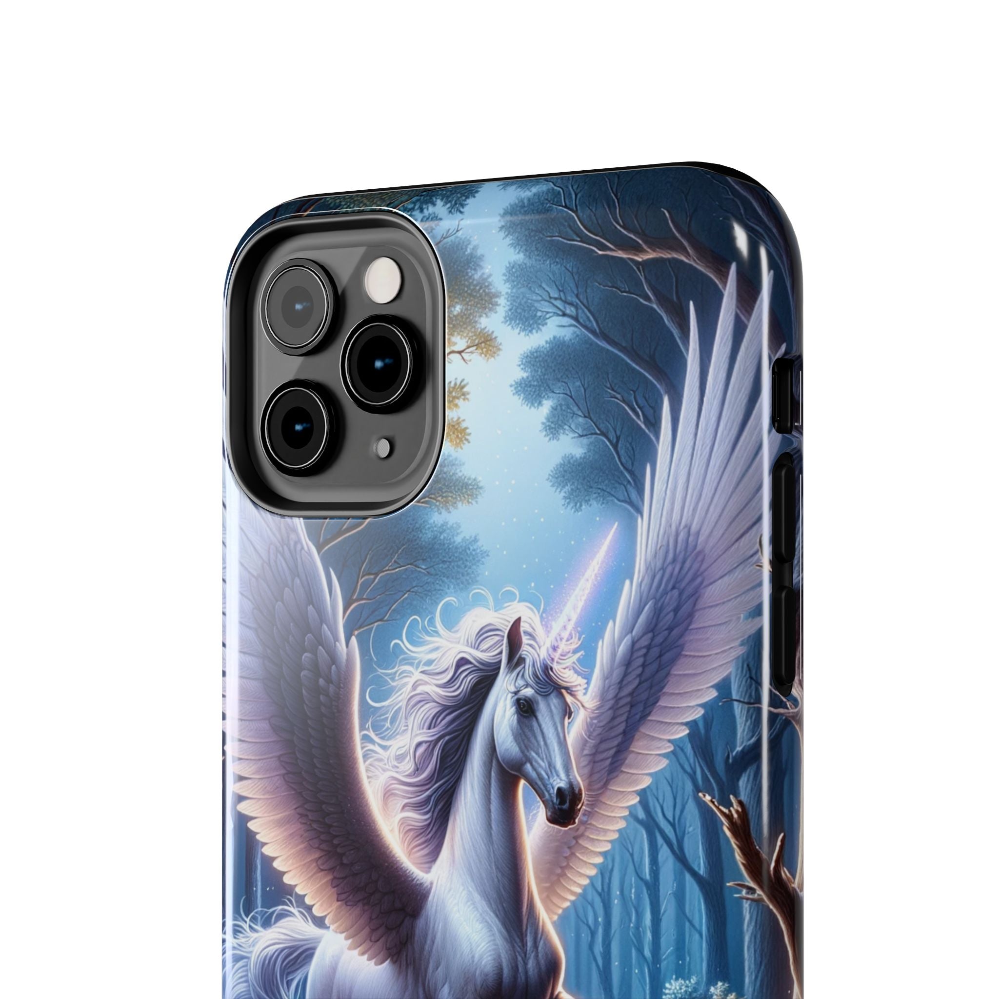 Phone Case - Unicorn Landing in Magical Forest