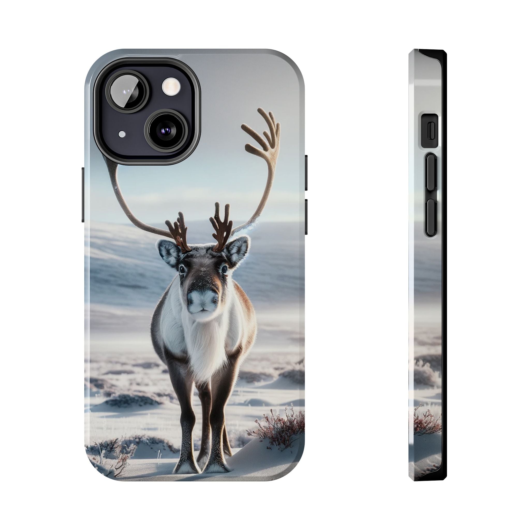 Phone Cases - Curious Reindeer Design