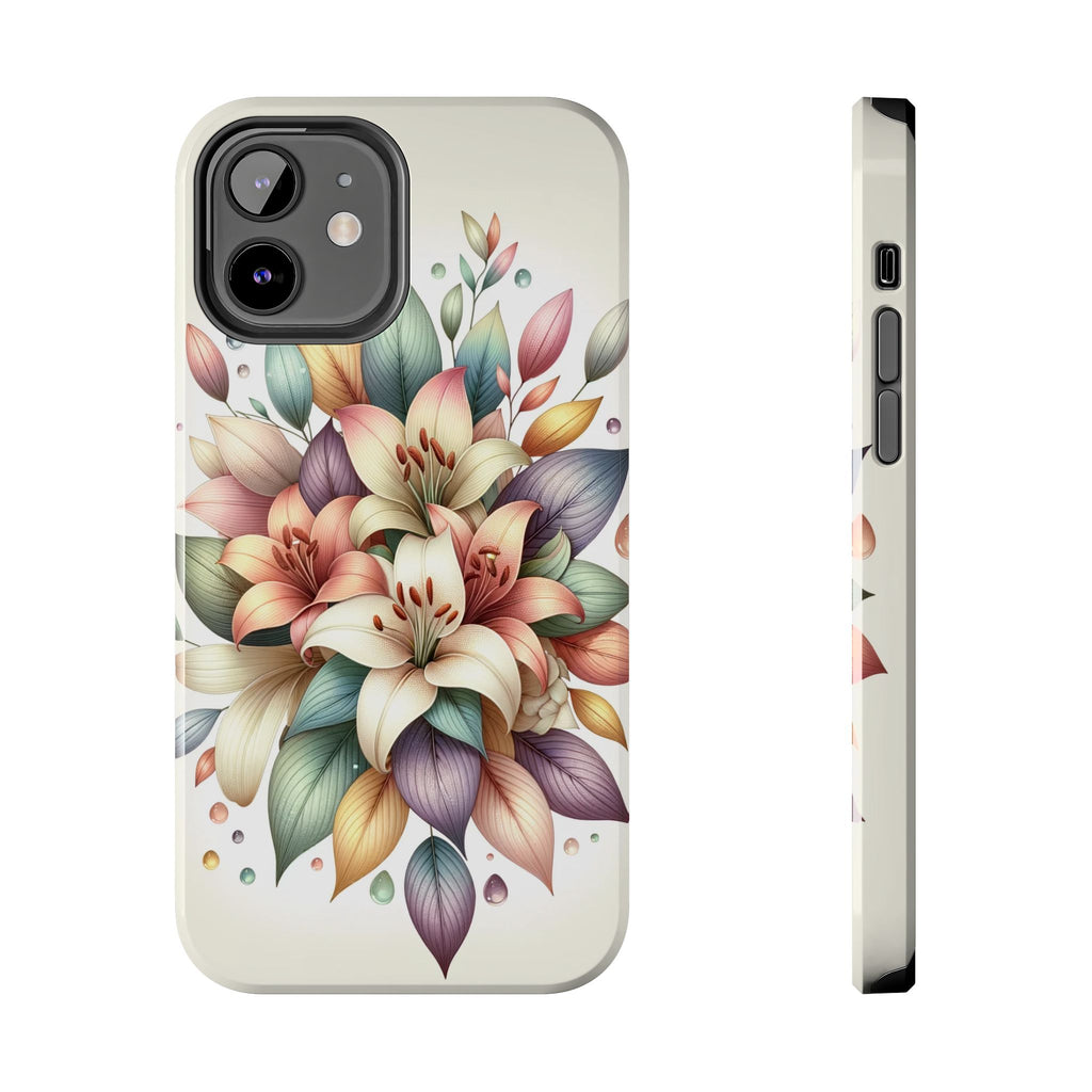Phone Cases - Beautiful Lily Bouquet Design