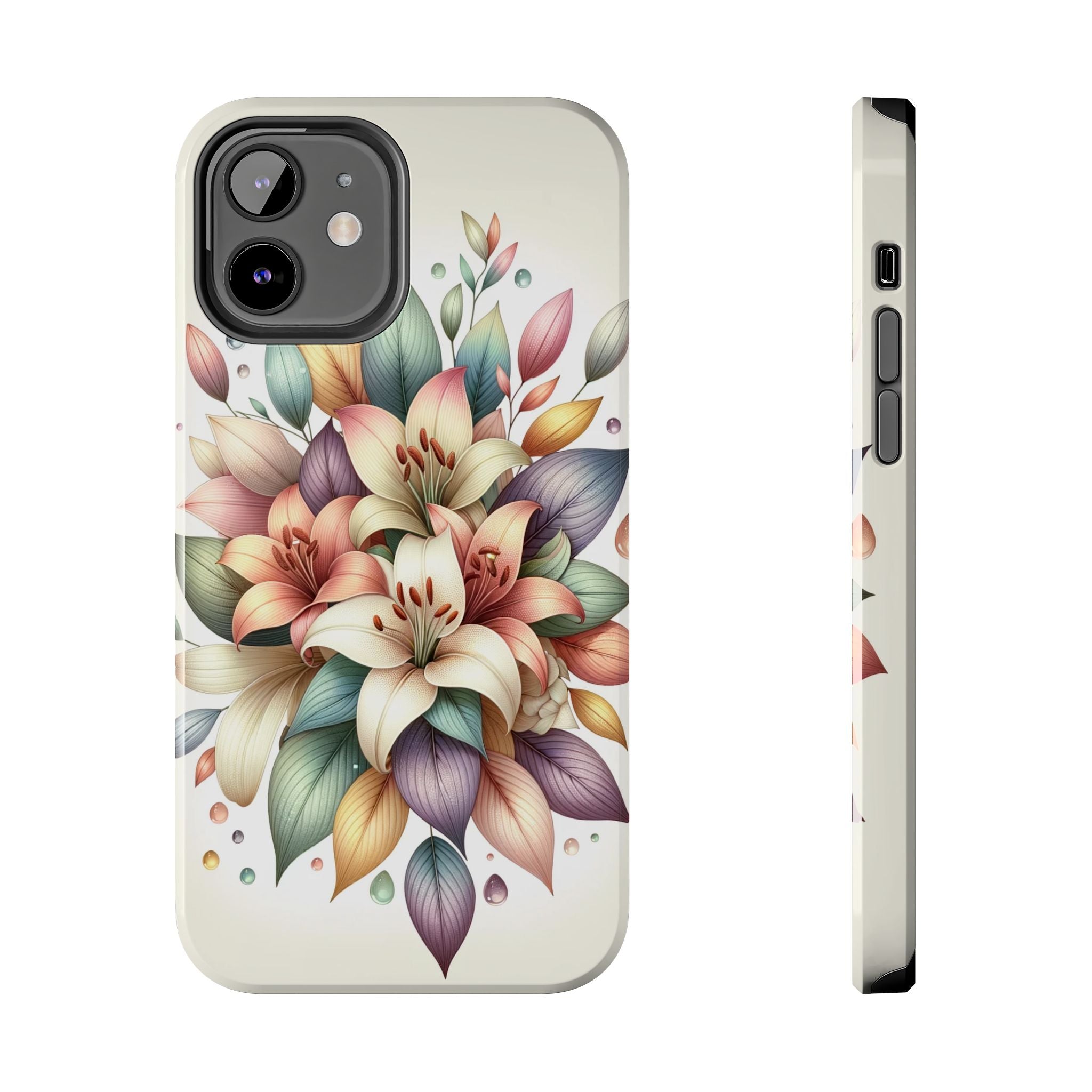 Phone Cases - Beautiful Lily Bouquet Design