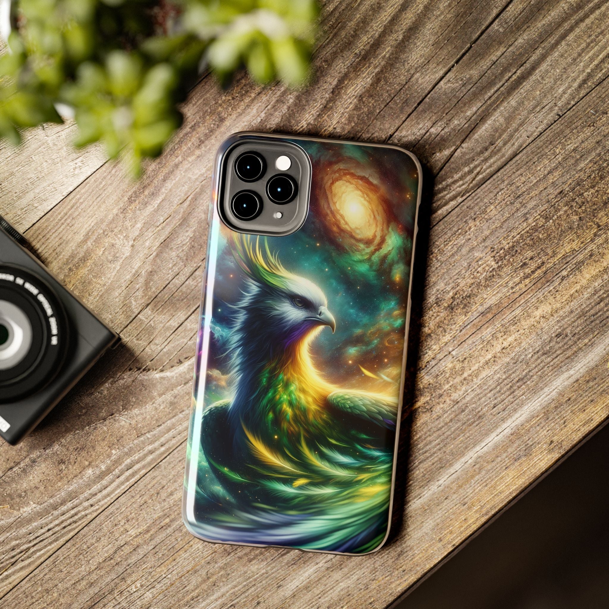 Phone Cases - Green Phoenix Design