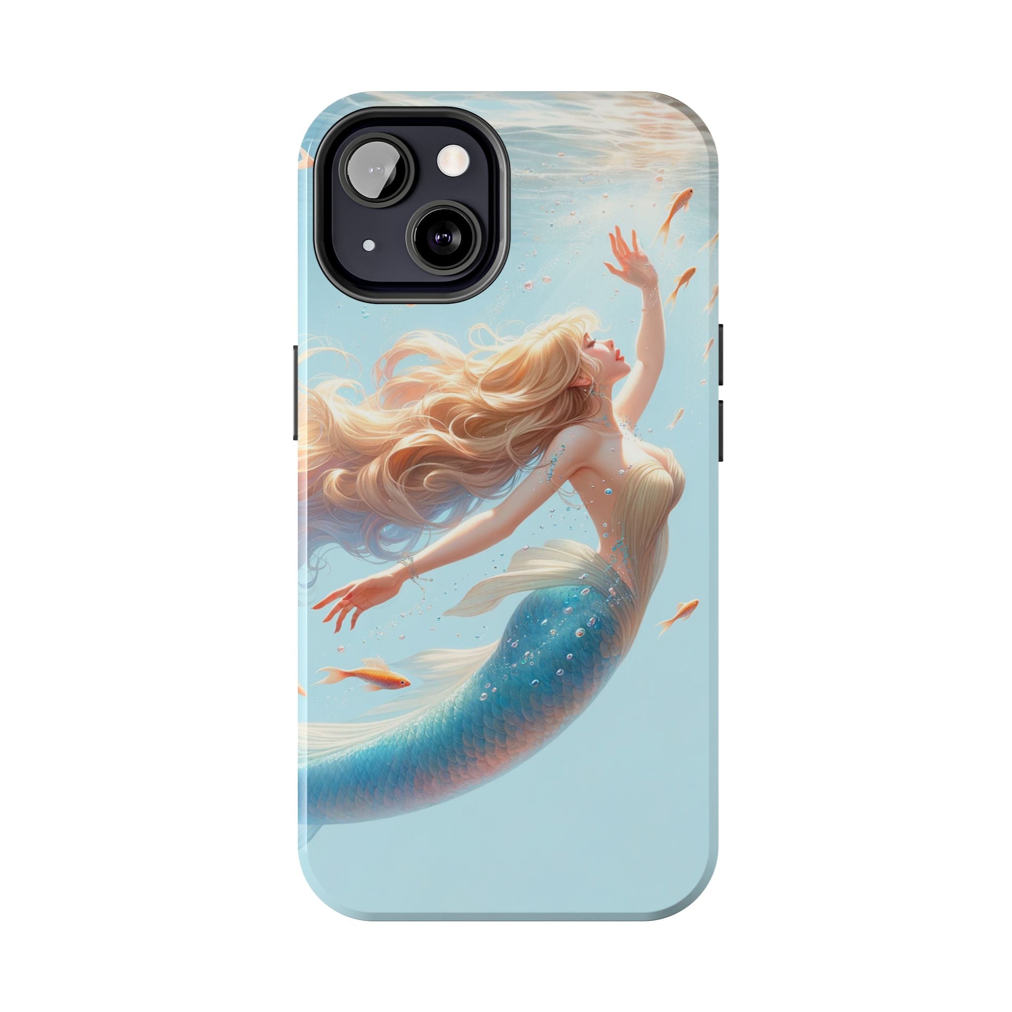 Blond mermaid - Tough Phone Case