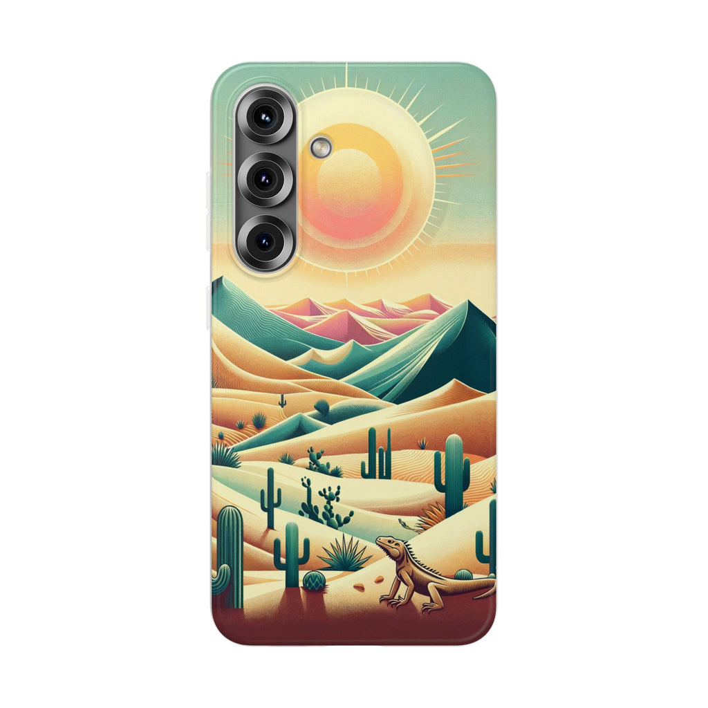 Iguana in the desert - Flexi Case (Samsung only)