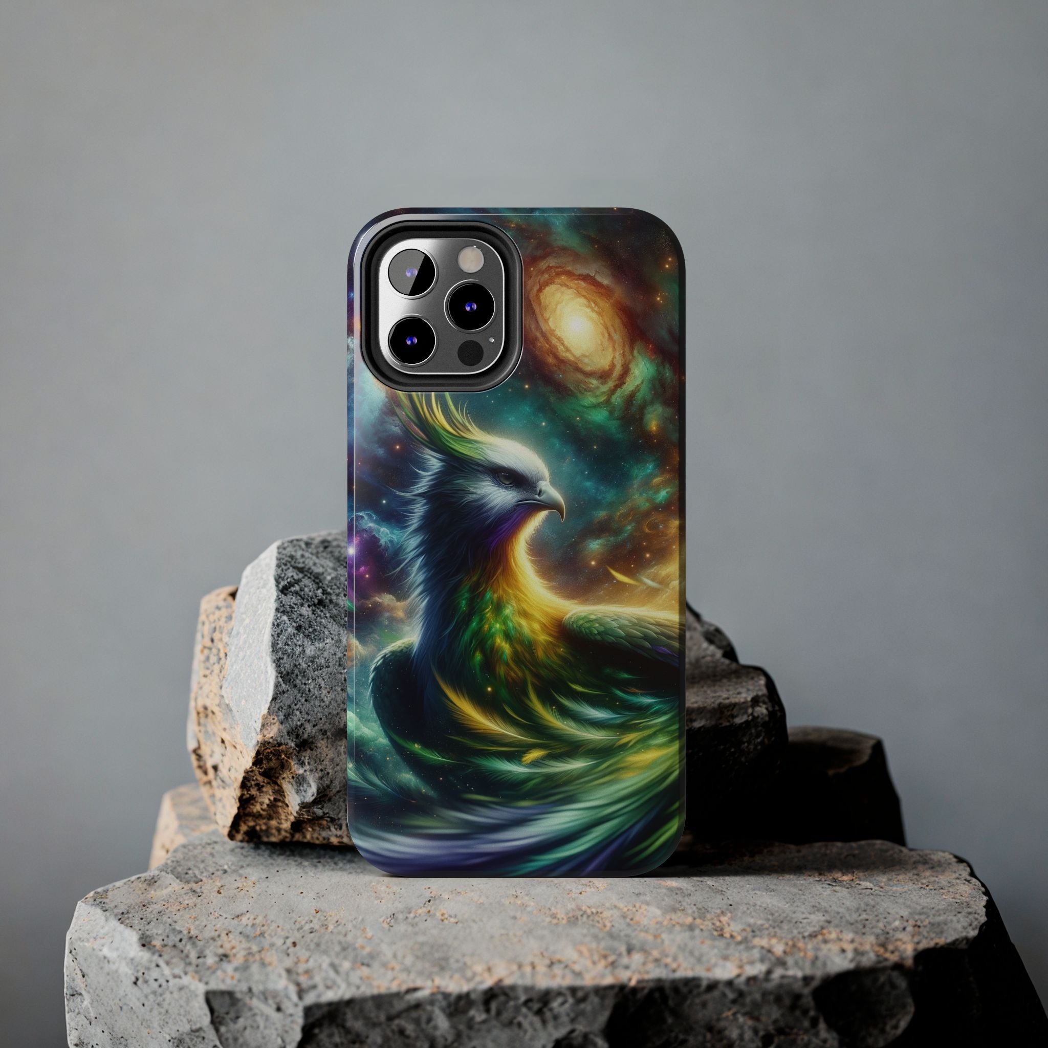 Phone Cases - Green Phoenix Design