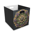 3D purple, green-golden mandala - Storage Box