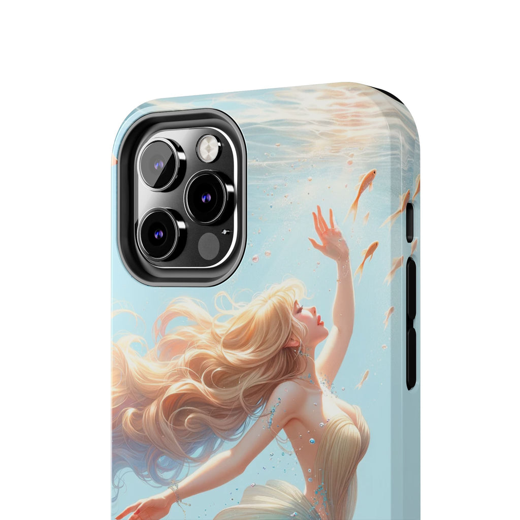 Blond mermaid - Tough Phone Case