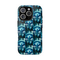 Blue Mushrooms - Tough Phone Case