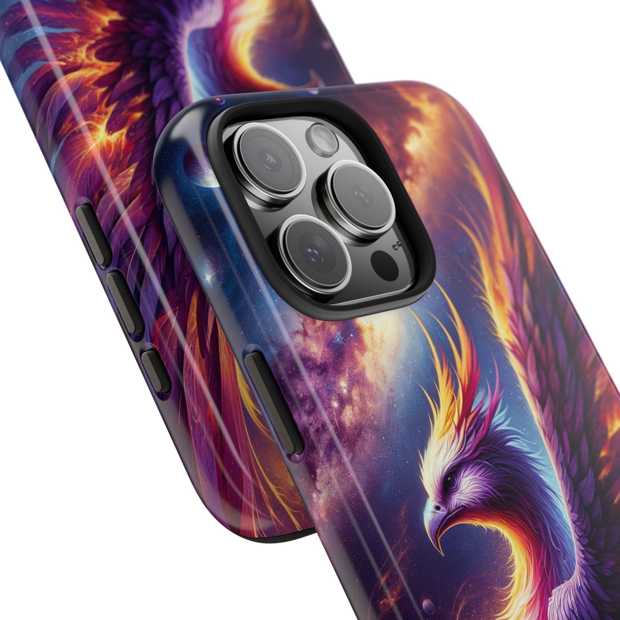 Purple Phoenix Phone Case