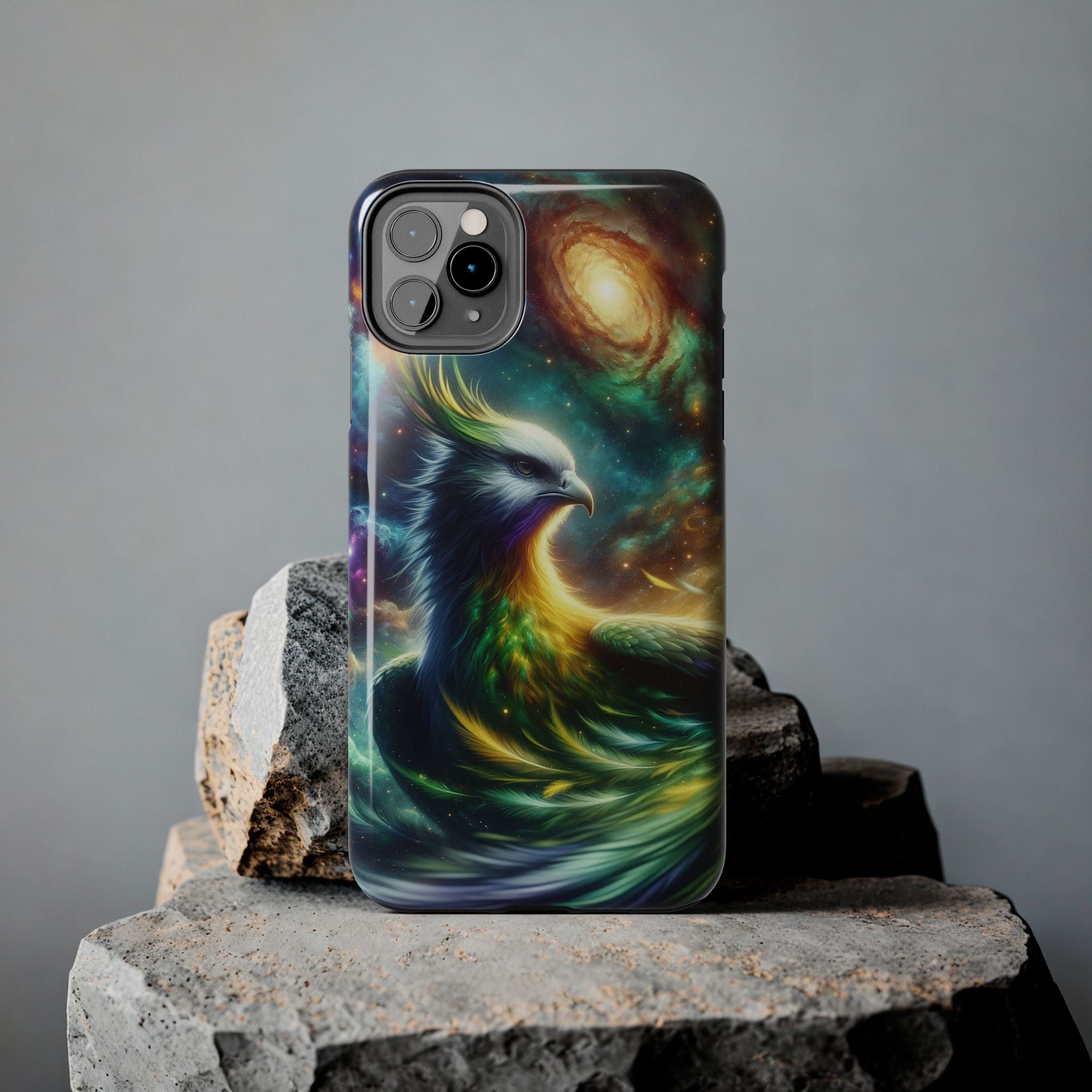 Phone Cases - Green Phoenix Design