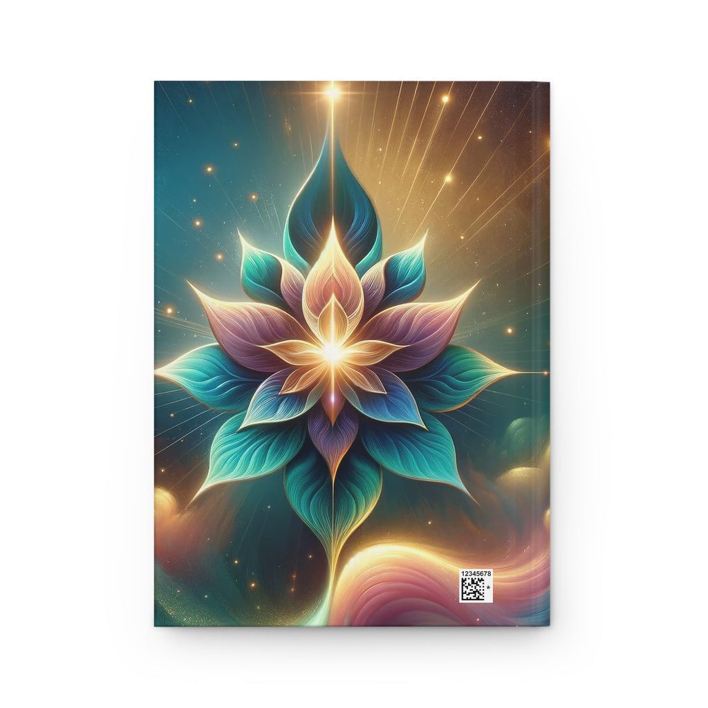 Unique flower design - Hardcover Notebook