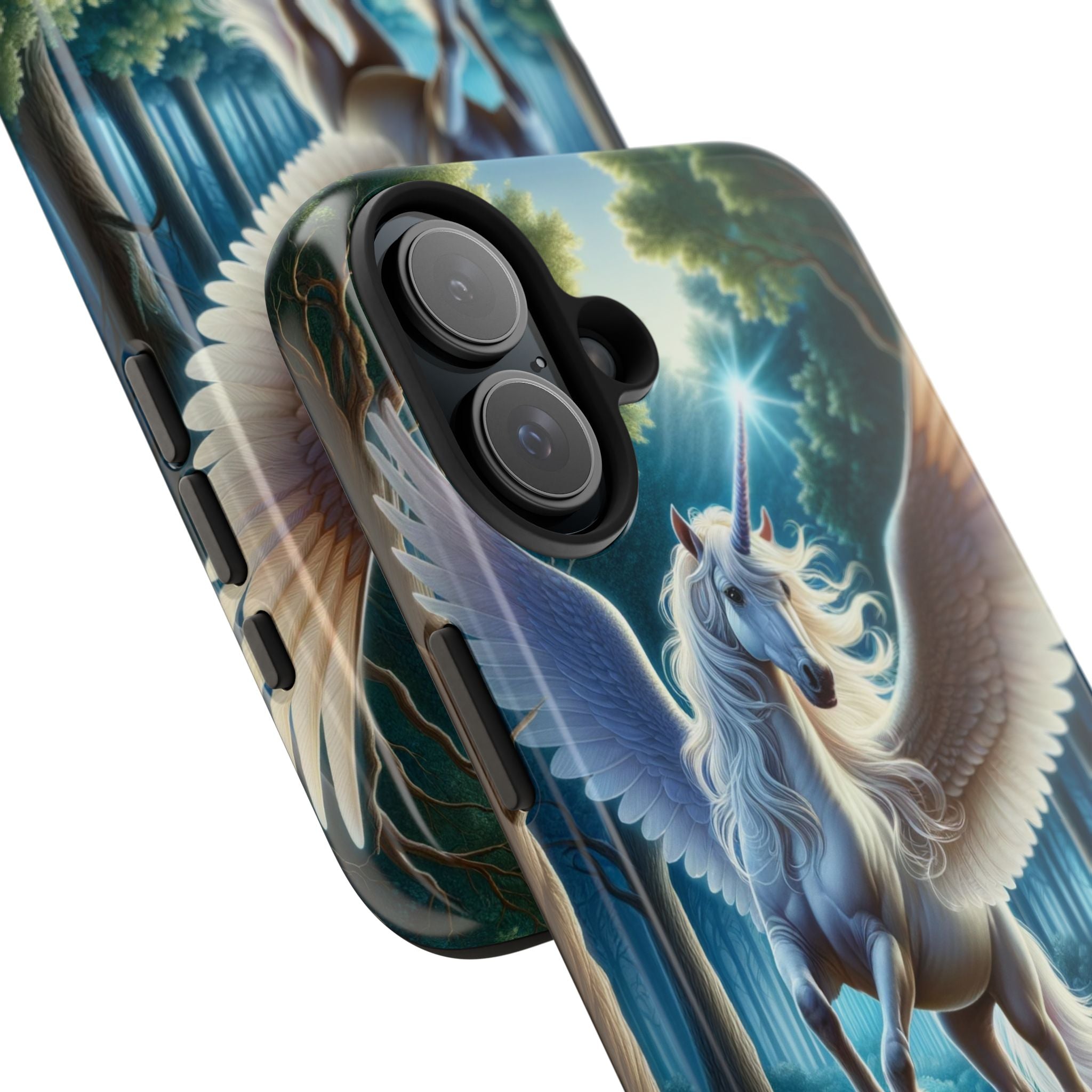 Landing Unicorn - Tough Phone Case