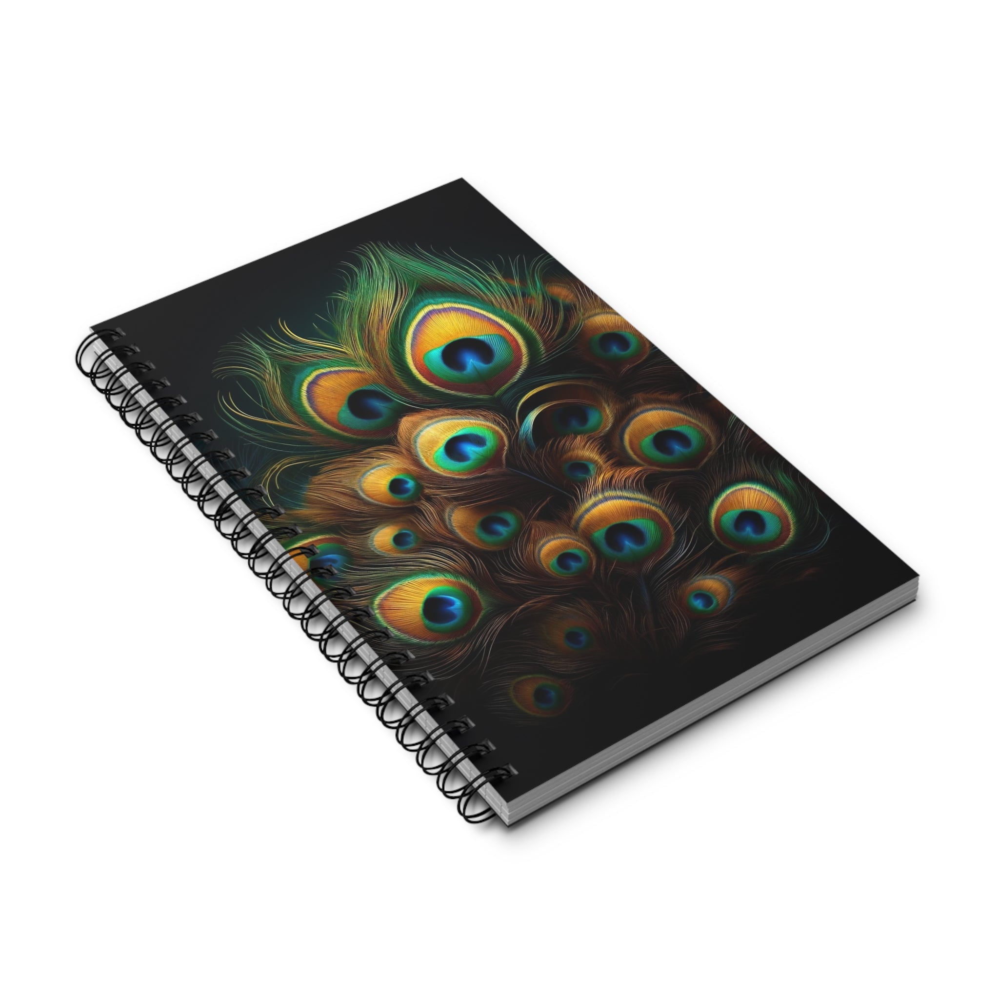 Elegant bouquet of Peacock feathers - Spiral Journal
