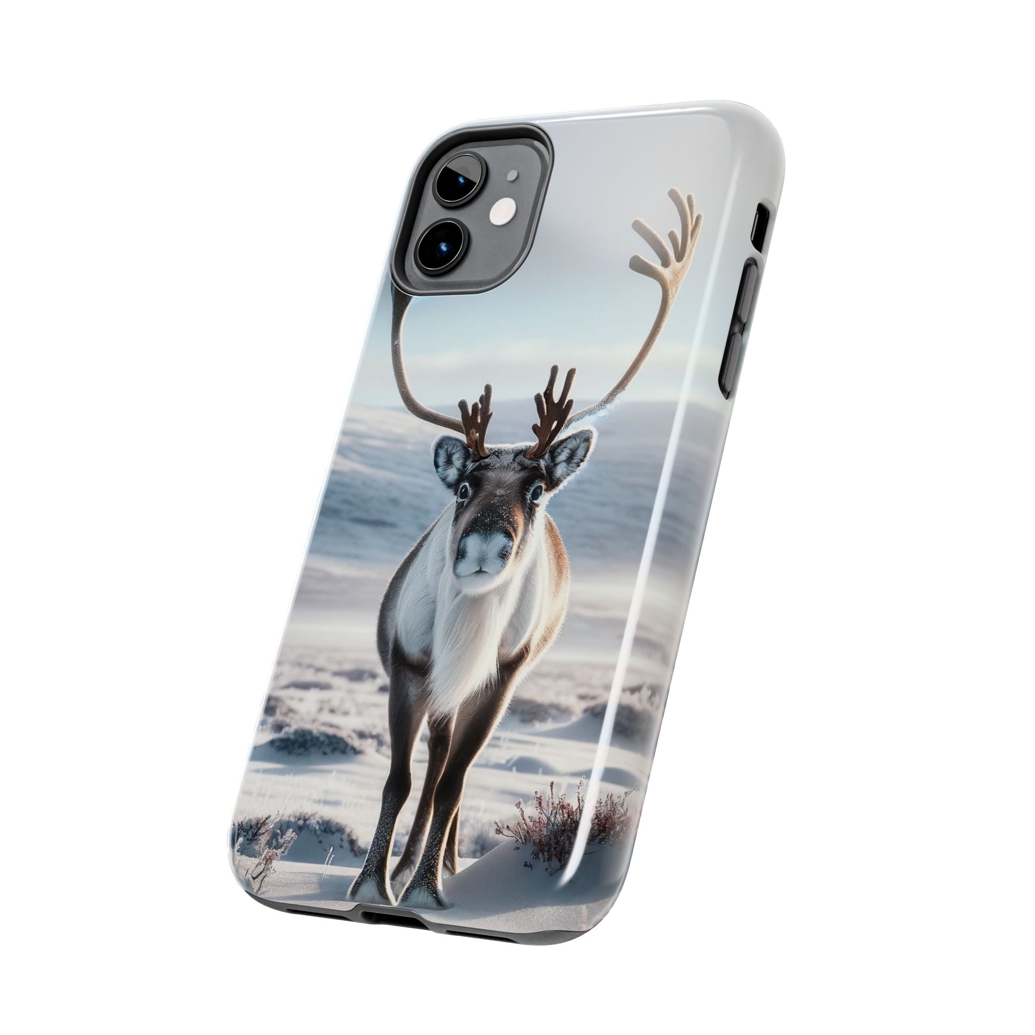 Phone Cases - Curious Reindeer Design