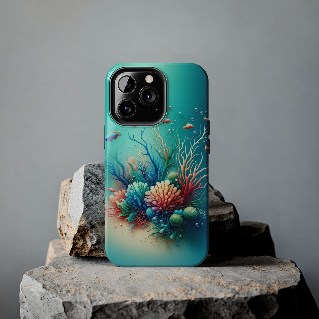 Phone Case Coral Reef Design