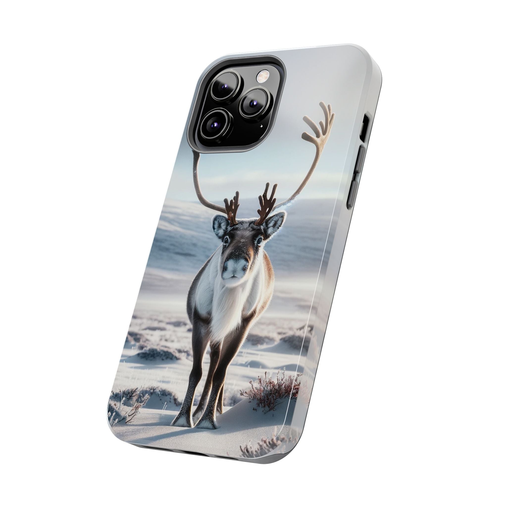 Phone Cases - Curious Reindeer Design