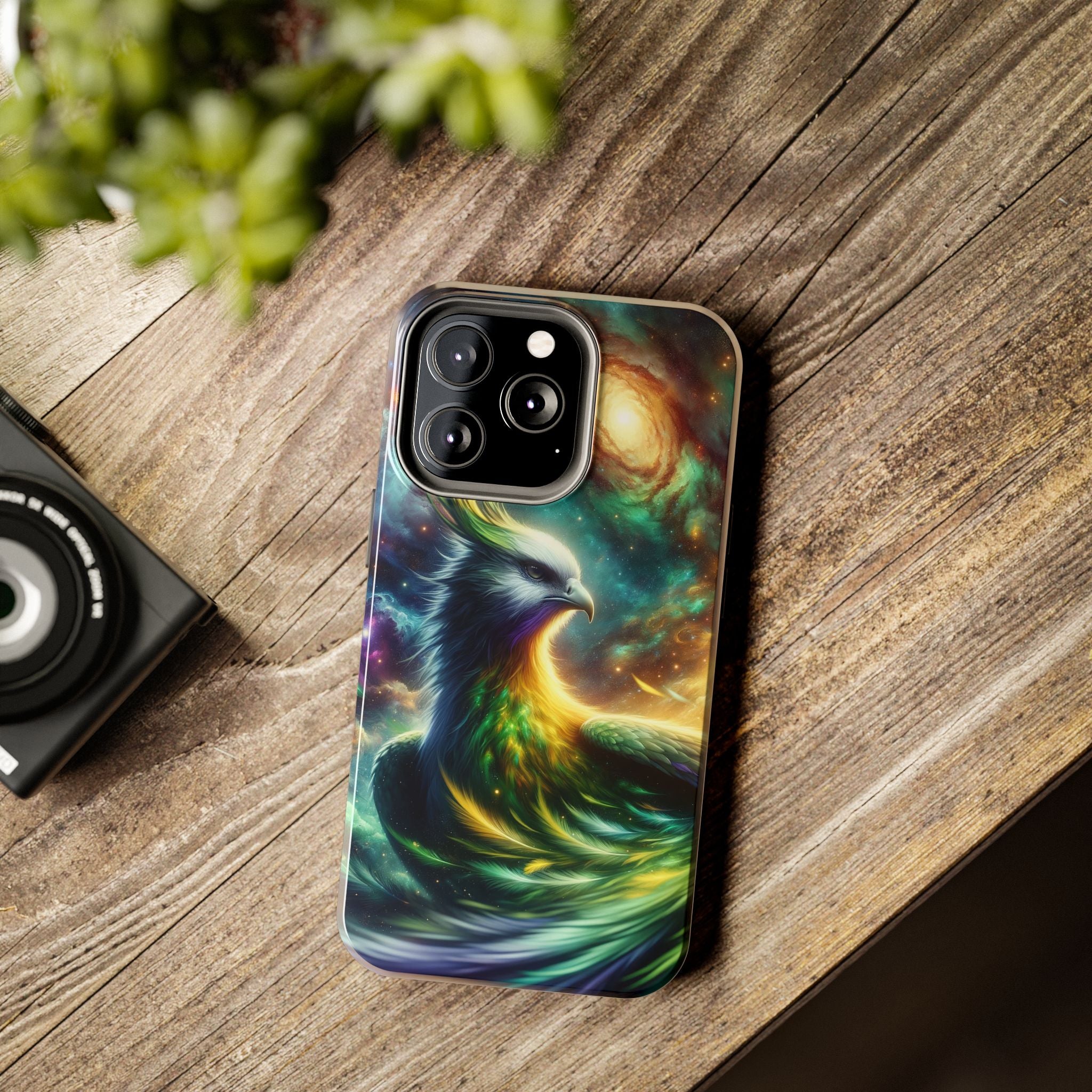 Phone Cases - Green Phoenix Design