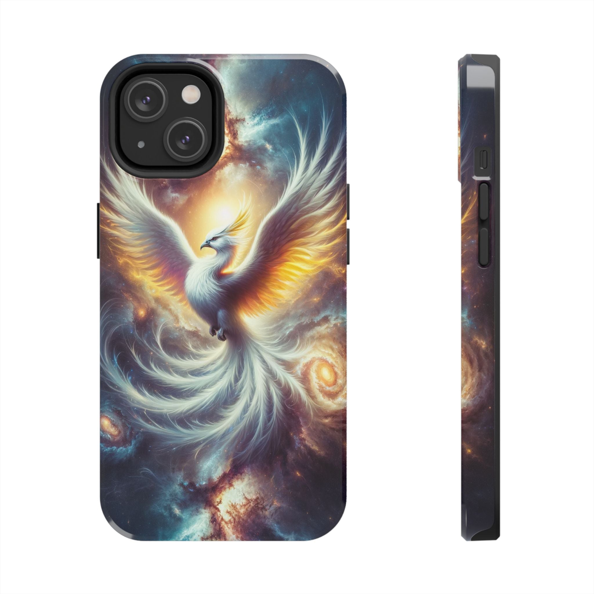 Phone Case - White Phoenix Design