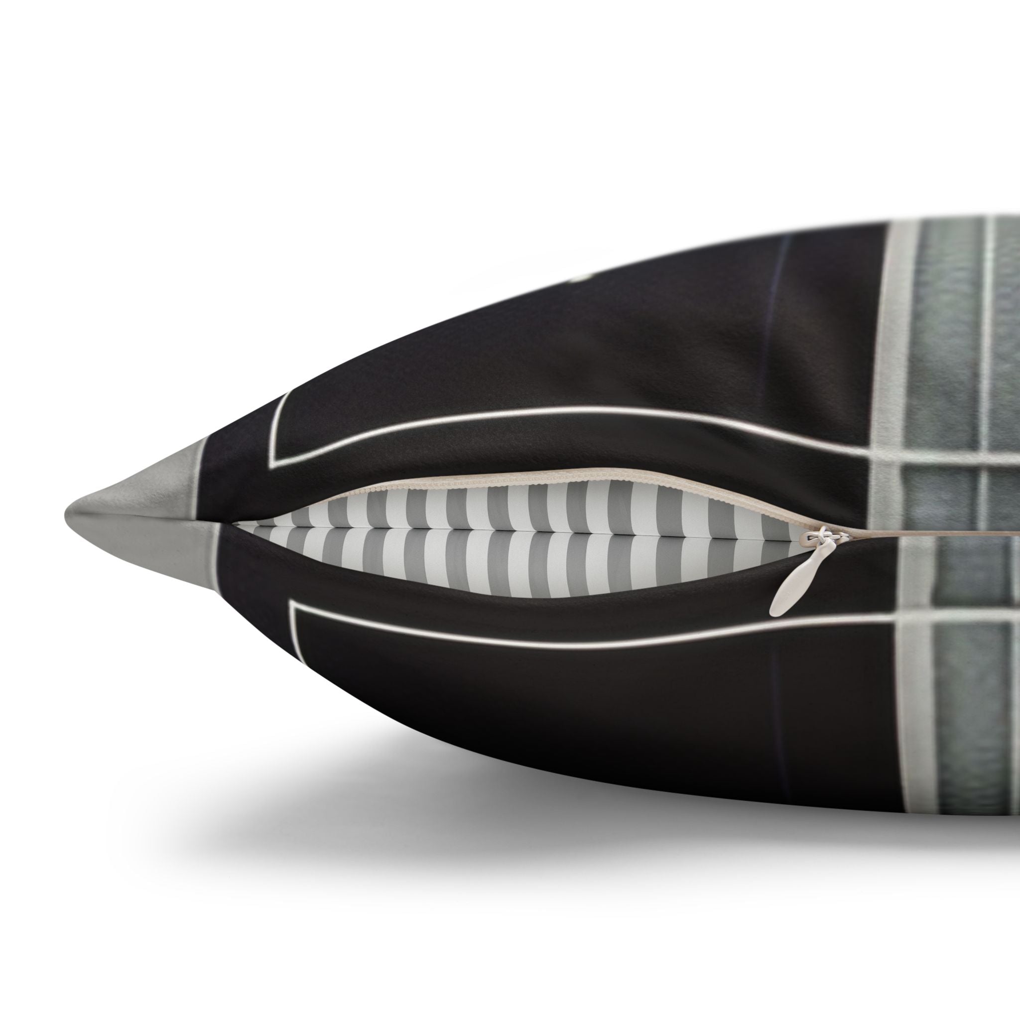 Islamic Art (blue-grey) - Suede Square Pillowcase