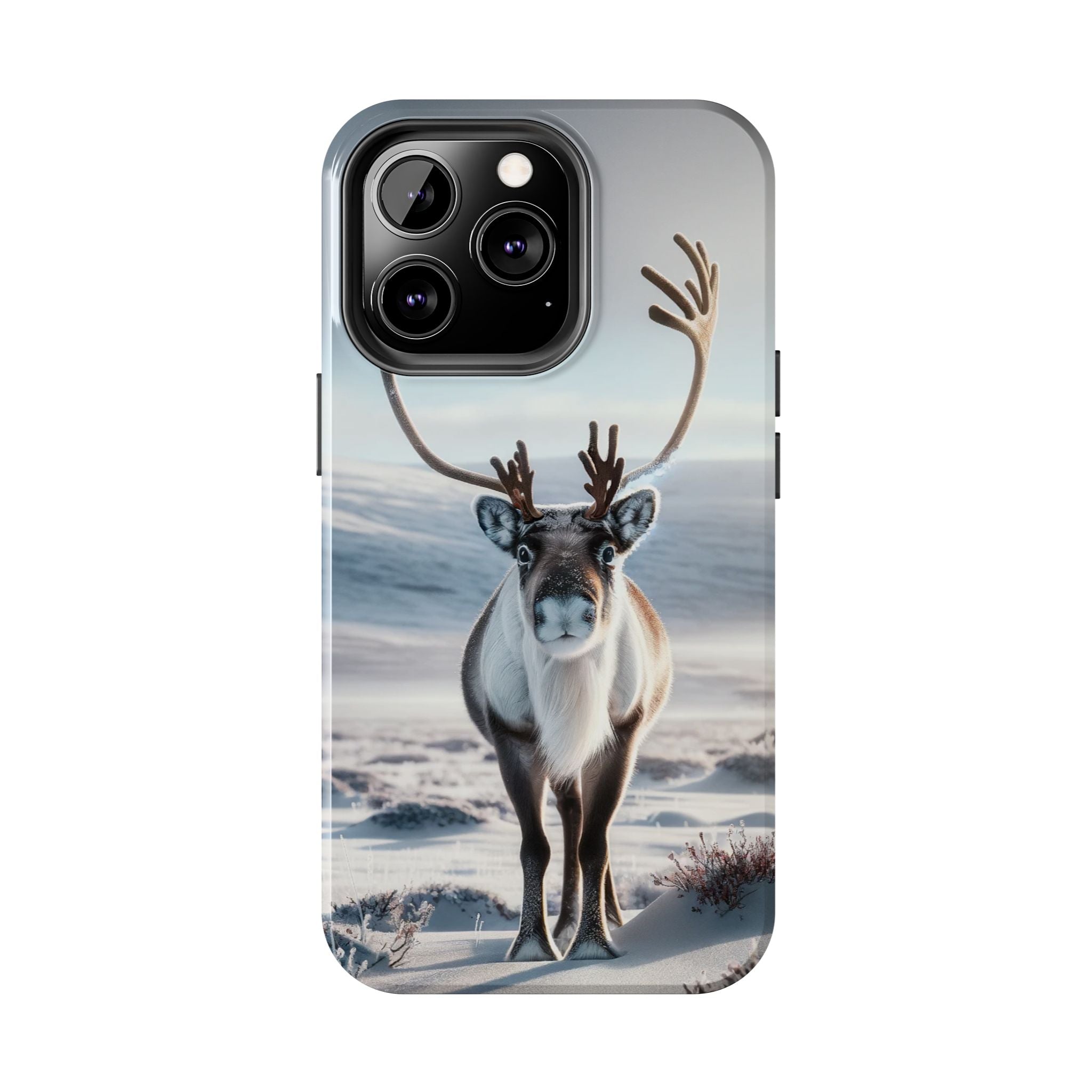 Phone Cases - Curious Reindeer Design