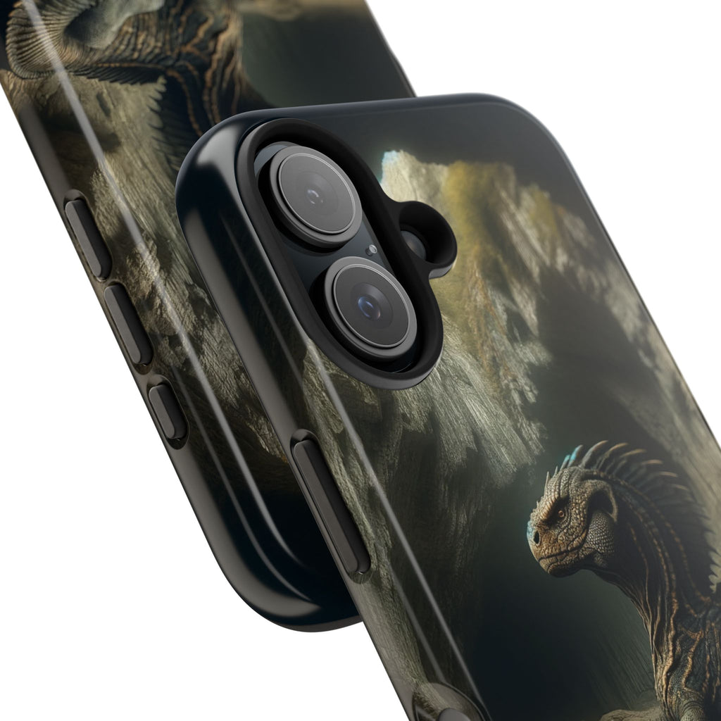 Basilisk in a cave - Tough Phone Case