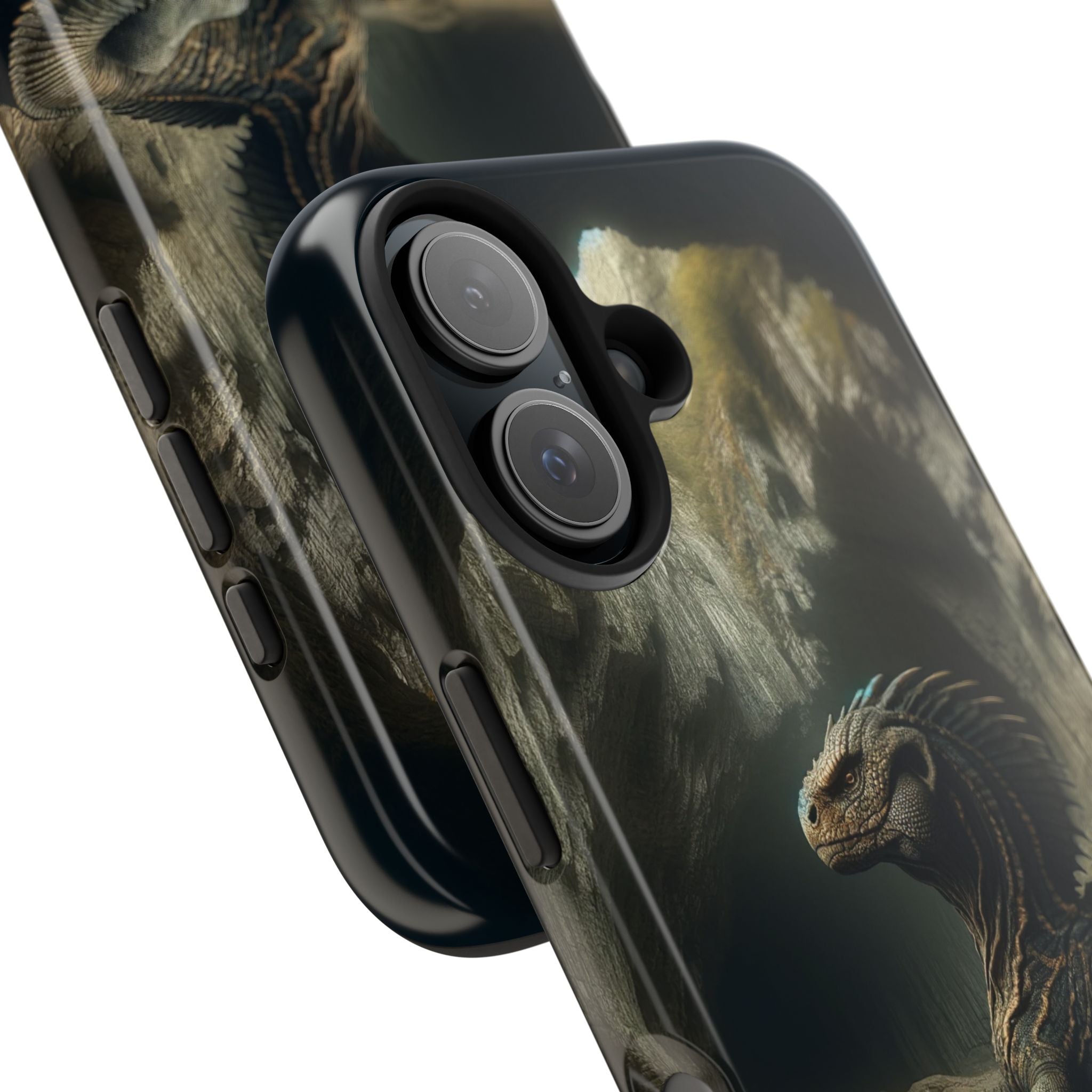 Basilisk in a cave - Tough Phone Case