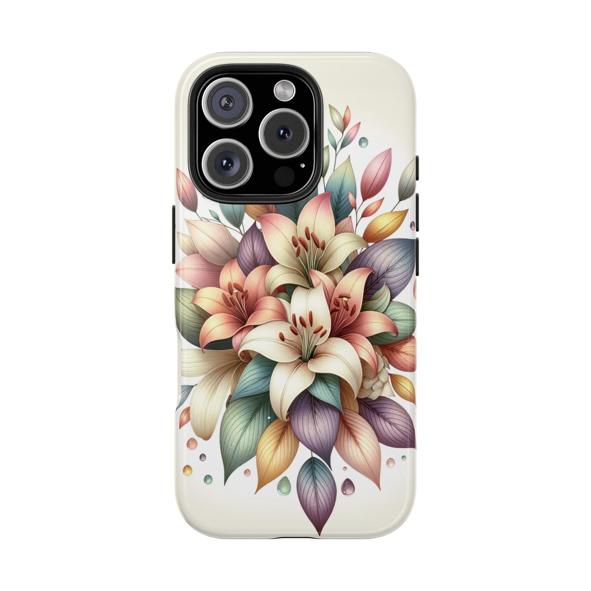 Phone Cases - Beautiful Lily Bouquet Design