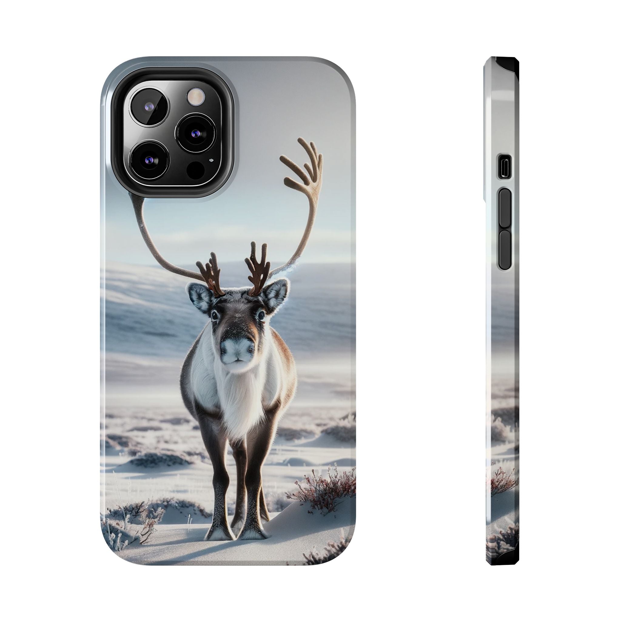 Phone Cases - Curious Reindeer Design