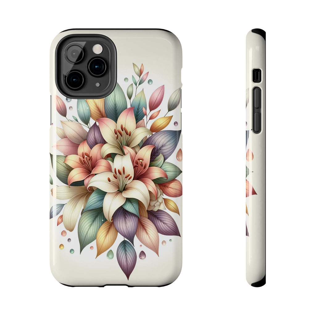 Phone Cases - Beautiful Lily Bouquet Design