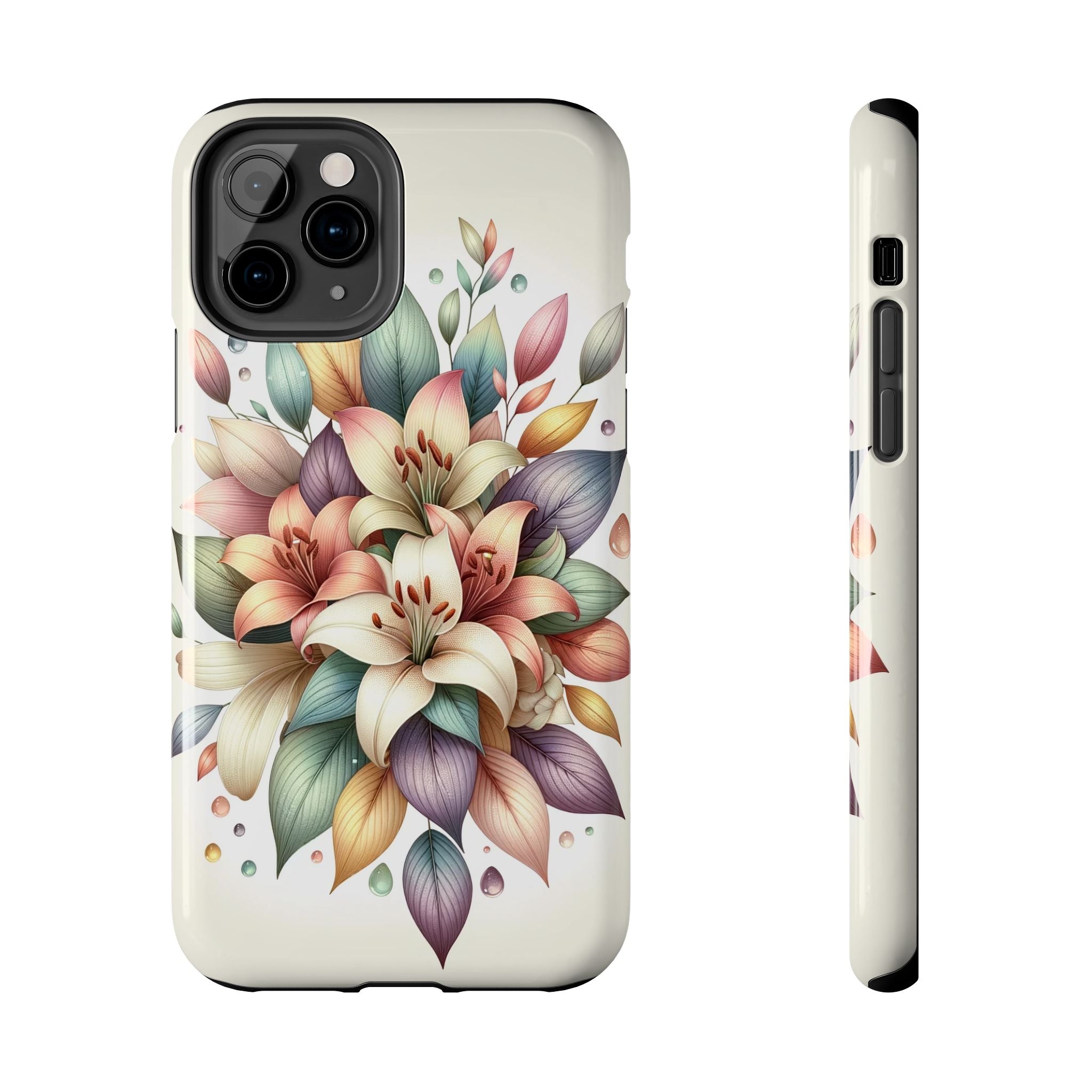 Phone Cases - Beautiful Lily Bouquet Design
