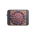 Pink-Purple, 3D Mandala - Laptop Sleeve
